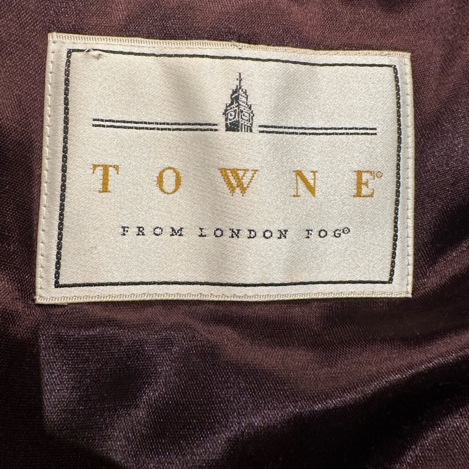 London Fog Towne by London Fog 44 Regular tan Overcoat Zip Out Lining Size US L / EU 52-54 / 3 - 8 Thumbnail