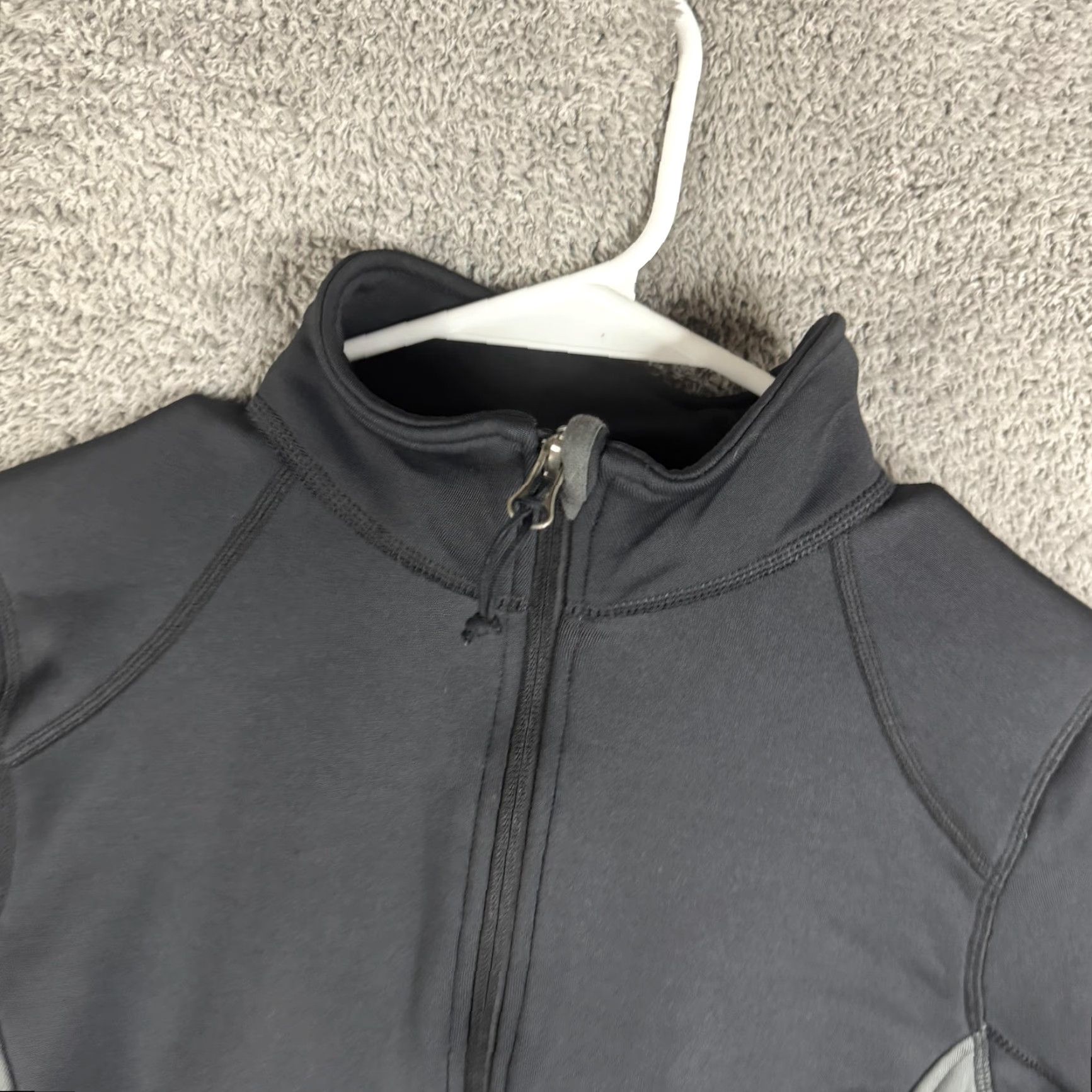 Vintage L.L.Bean Jacket Womens Small Black Gray Softshell Full Zip Fleece Lined Outdoor Size S / US 4 / IT 40 - 7 Thumbnail