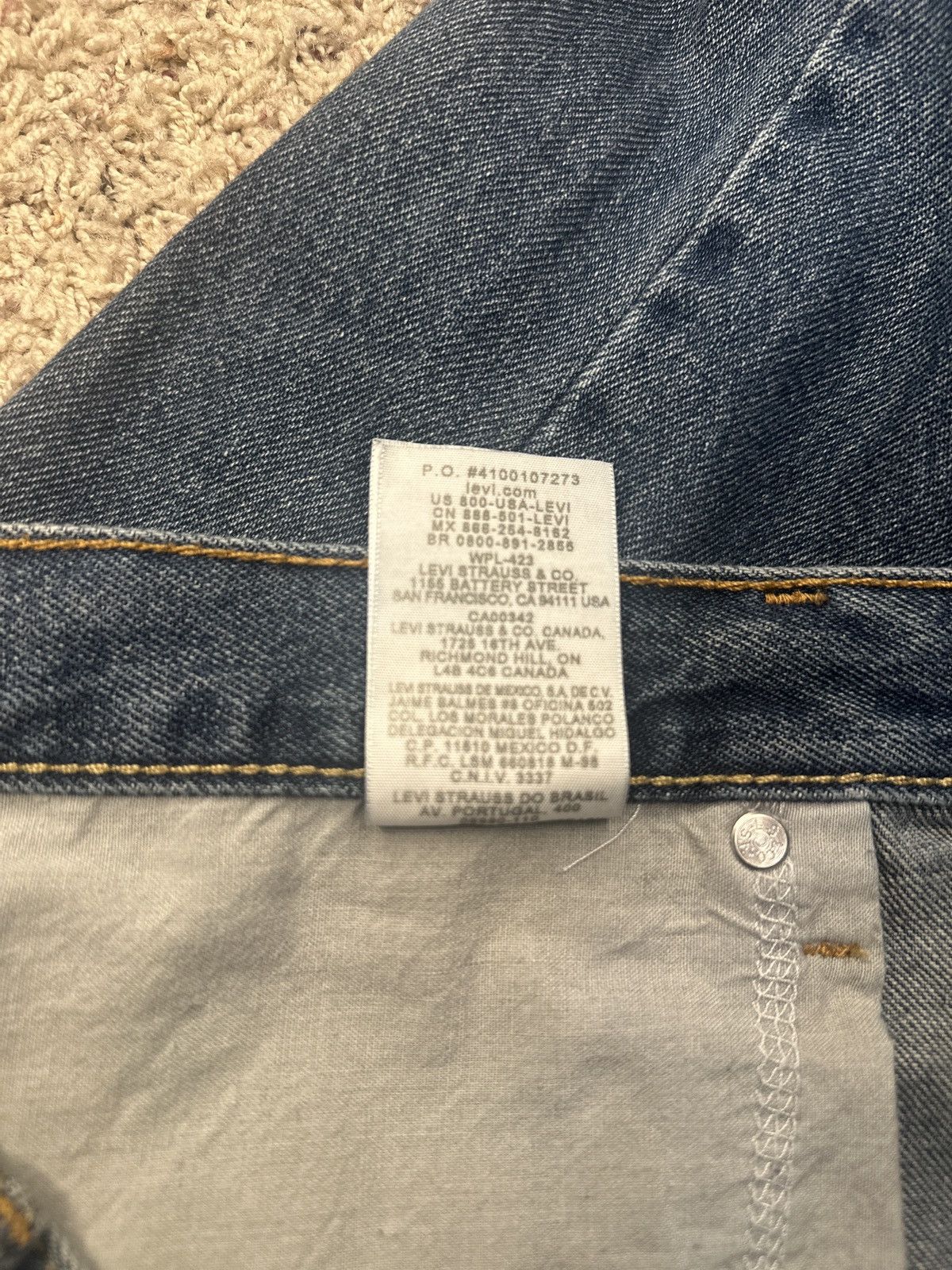 Levi's Vintage Levi’s 505 super thick 38x30 Size US 38 / EU 54 - 6 Thumbnail