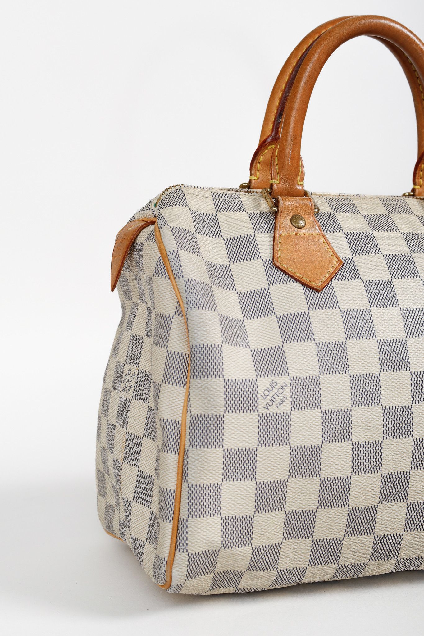 Louis Vuitton Louis Vuitton Vintage Speedy 25 Damier Azur Bag Size ONE SIZE - 7 Thumbnail