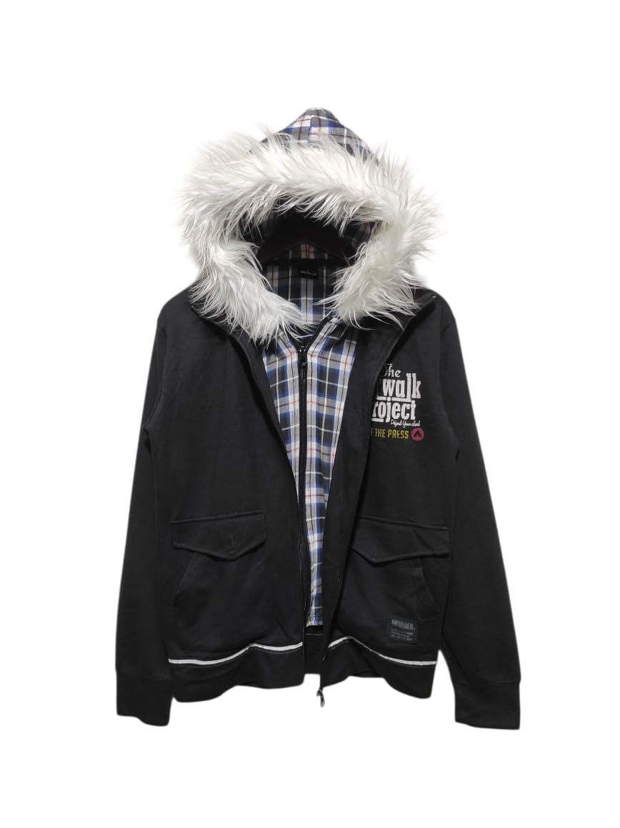 Airwalk Airwalk double layer zip Fur hoodie LGB style Size US M / EU 48-50 / 2 - 1 Thumbnail