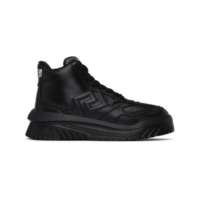 o1y0425 Logo Hi-Top Sneakers in Black