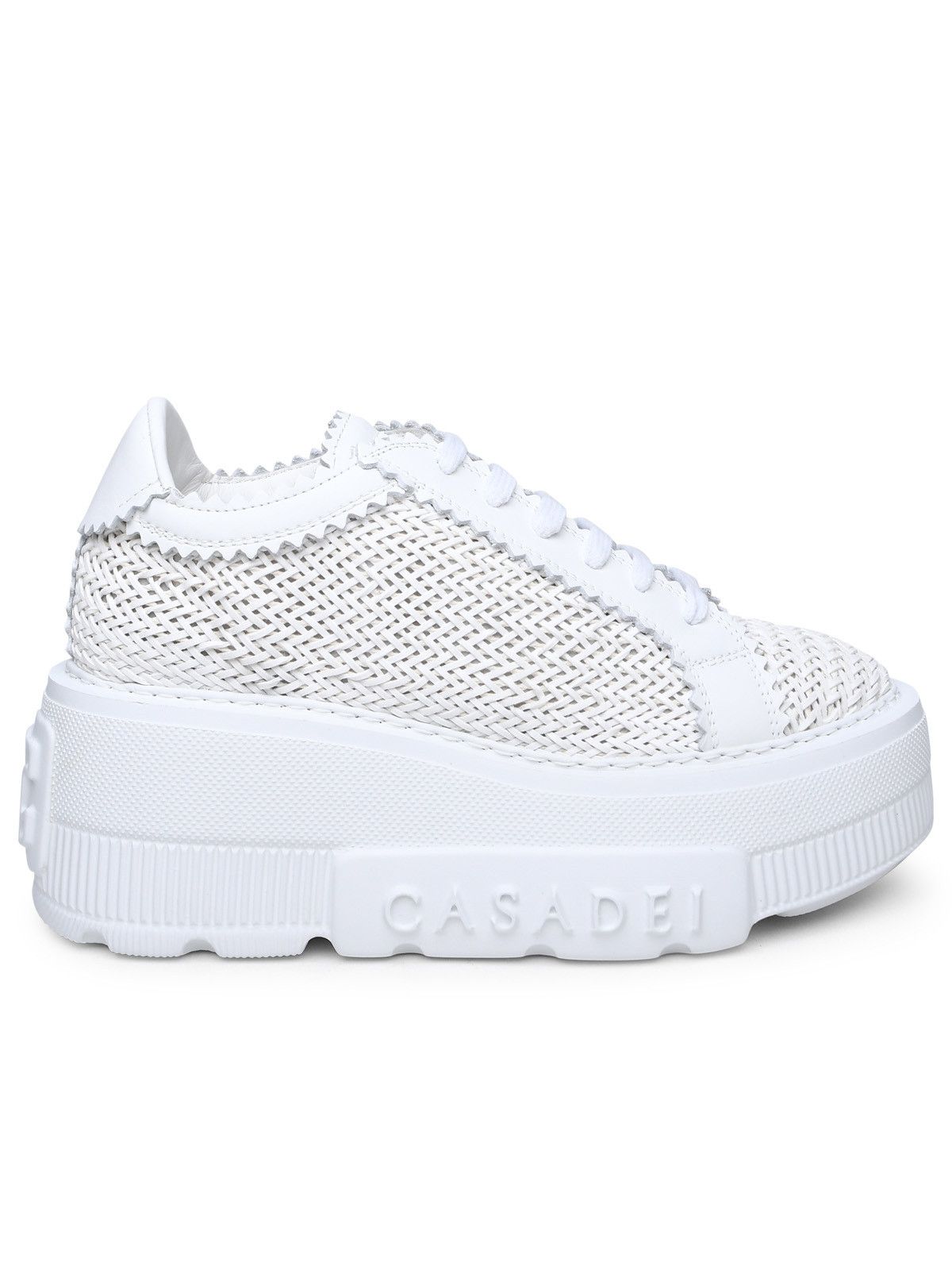 image of Casadei Sneaker Hanoi in White, Women's (Size 9)