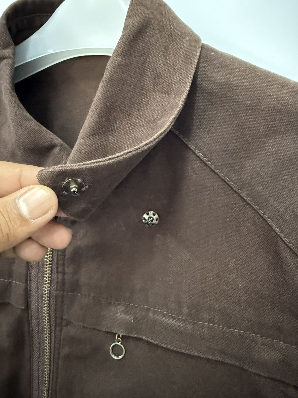 ABAHOUSE 🔥 JAPAN ABAHOUSE DUCK CANVAS DECK JACKET Size US S / EU 44-46 / 1 - 5 Thumbnail