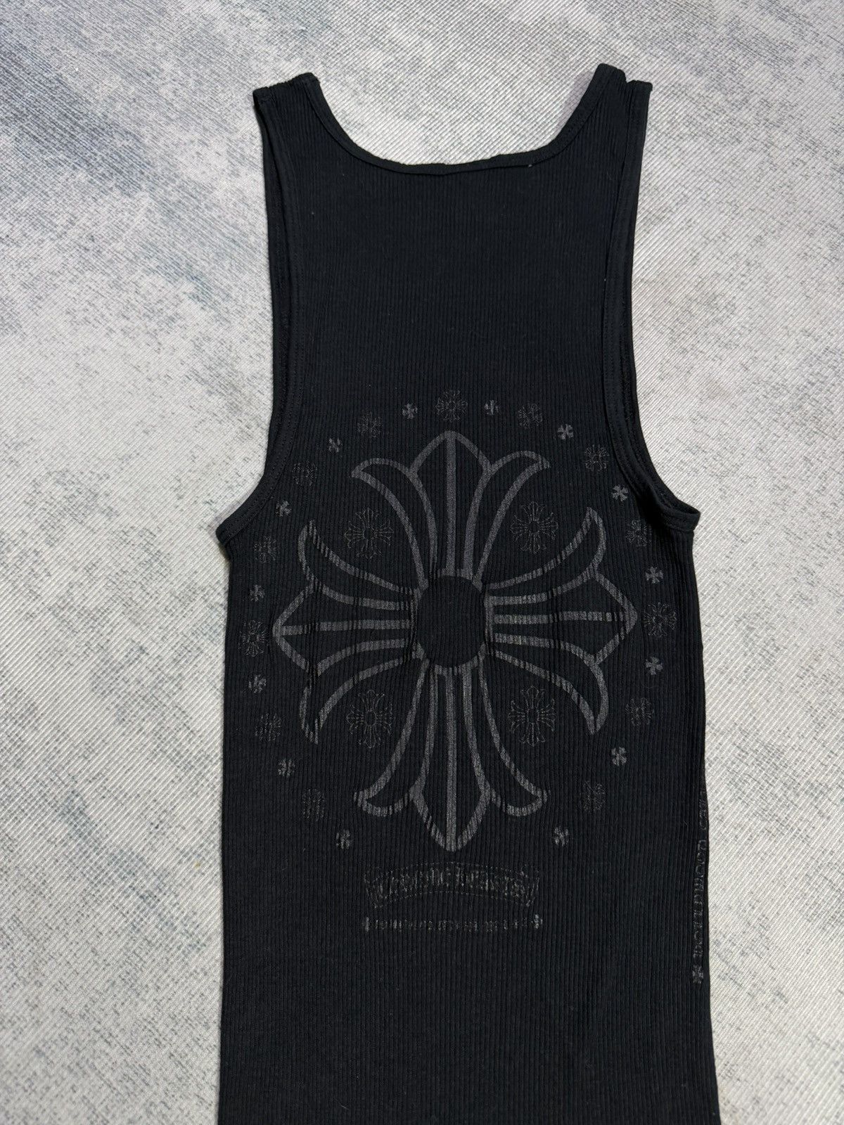 Chrome Hearts Like new! Y2K Tonal Cross Plus Tanktop Size US S / EU 44-46 / 1 - 5 Thumbnail