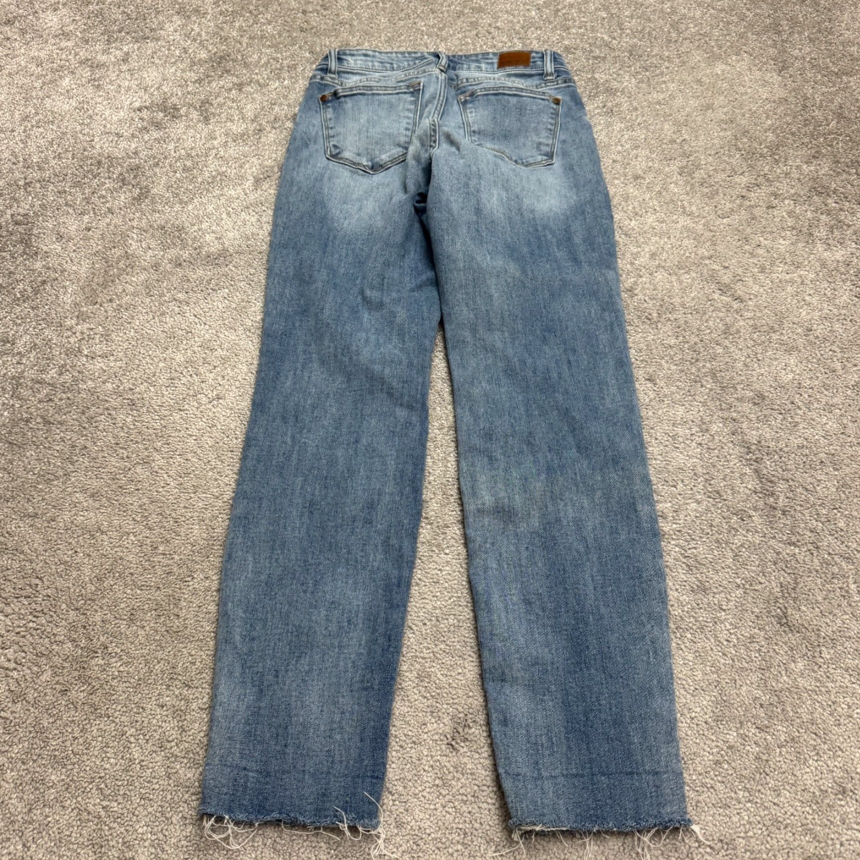 Denime Judy Blue Jeans Mid Rise Skinny Denim Women 26 in Blue 28 in Inseam Regular 3/26 Size 3 Pants City Streetwear Casual Size 26" / US 2 / IT 38 - 2 Thumbnail
