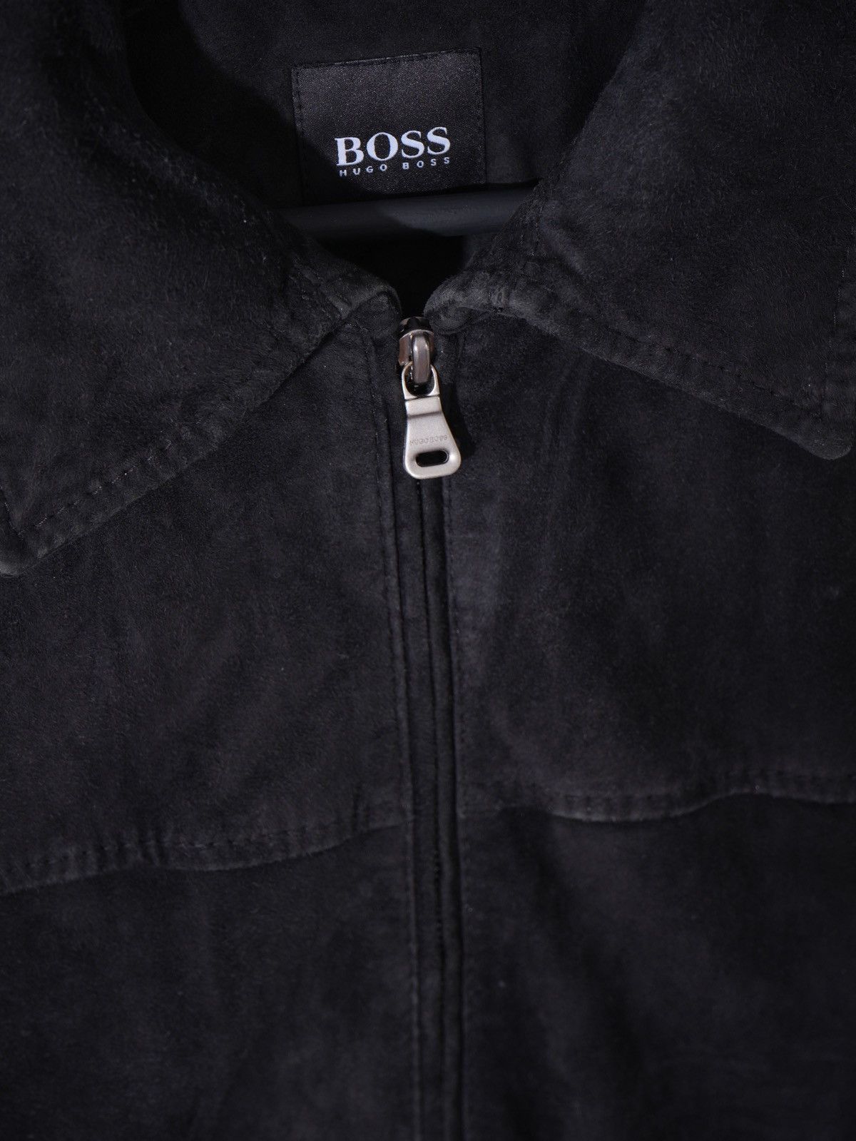 Hugo Boss Vintage Hugo Boss Leather Jacket 48 Size US M / EU 48-50 / 2 - 2 Thumbnail