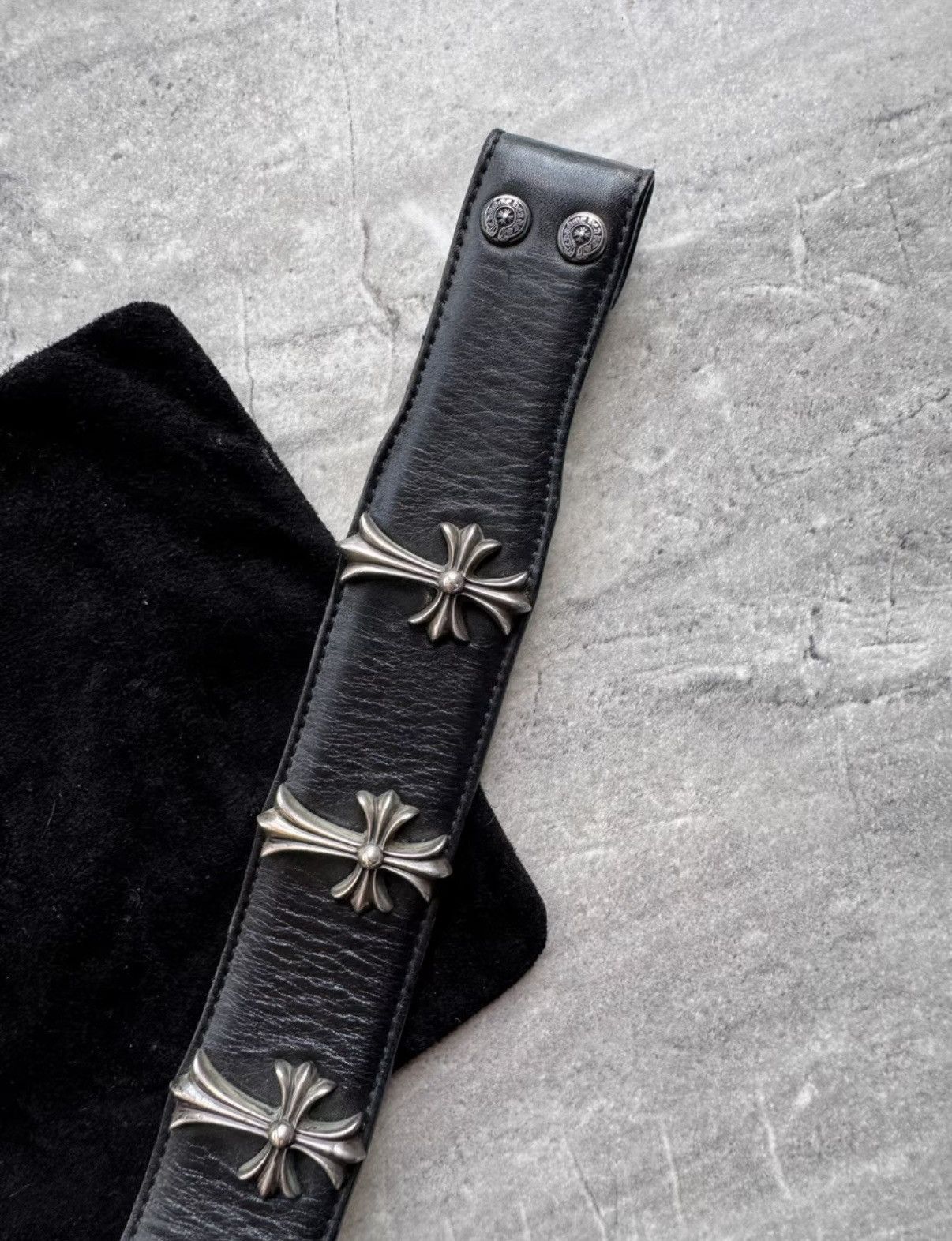 Chrome Hearts Chrome Hearts Cross Silver Belt Size ONE SIZE - 4 Thumbnail