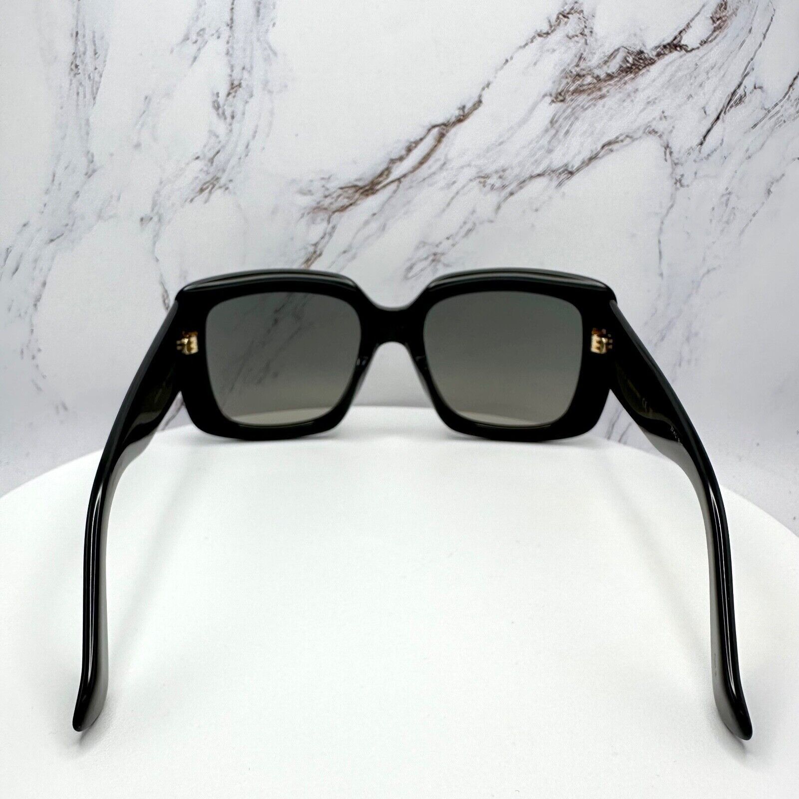 Gucci New Gucci Sunglasses New Black Gold GG Metal Logo Authentic Size ONE SIZE - 21 Thumbnail