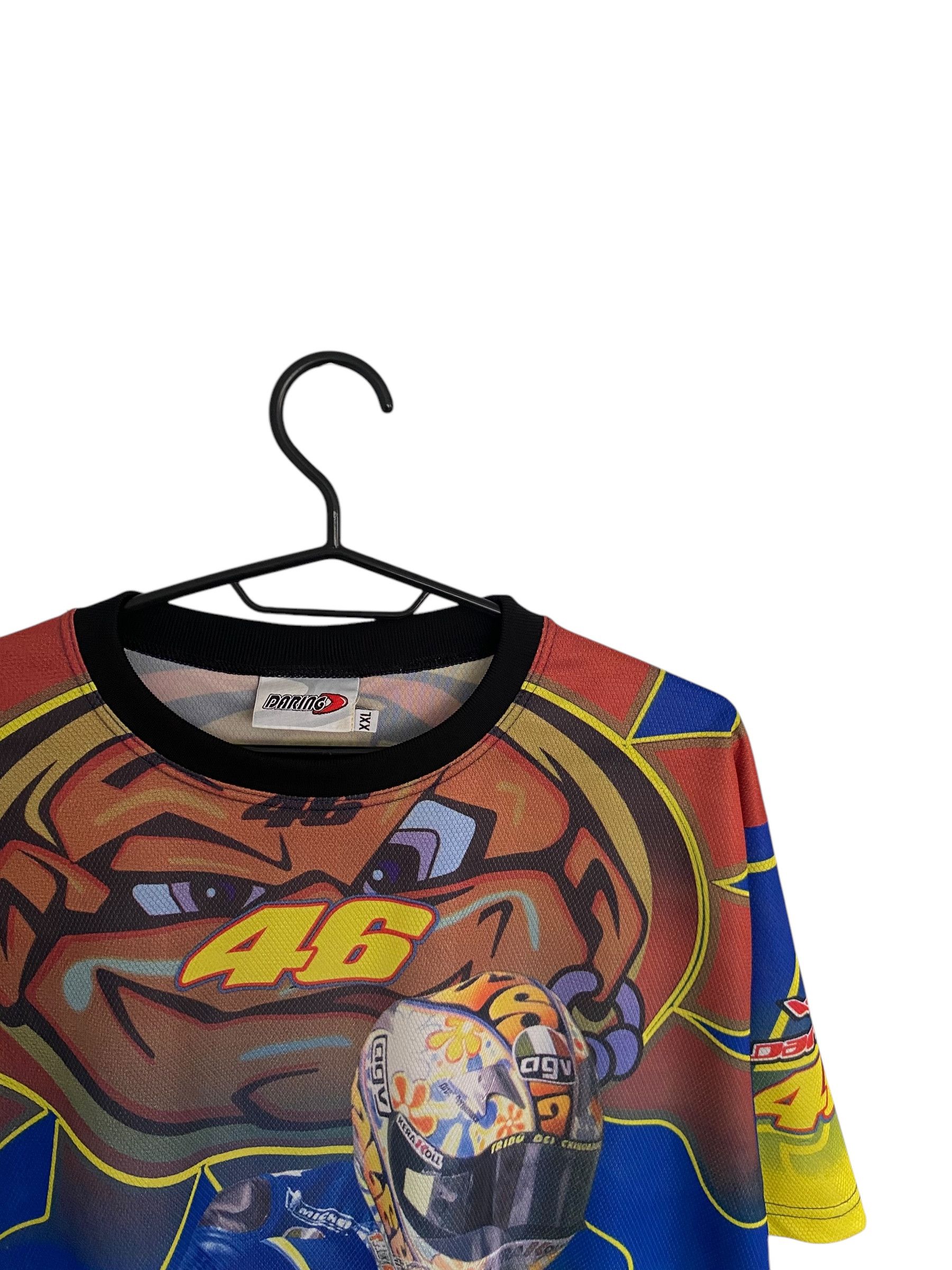 Vintage × Yamaha 90s' Valentino Rossi moto gp full print vintage tee Size US XXL / EU 58 / 5 - 3 Thumbnail