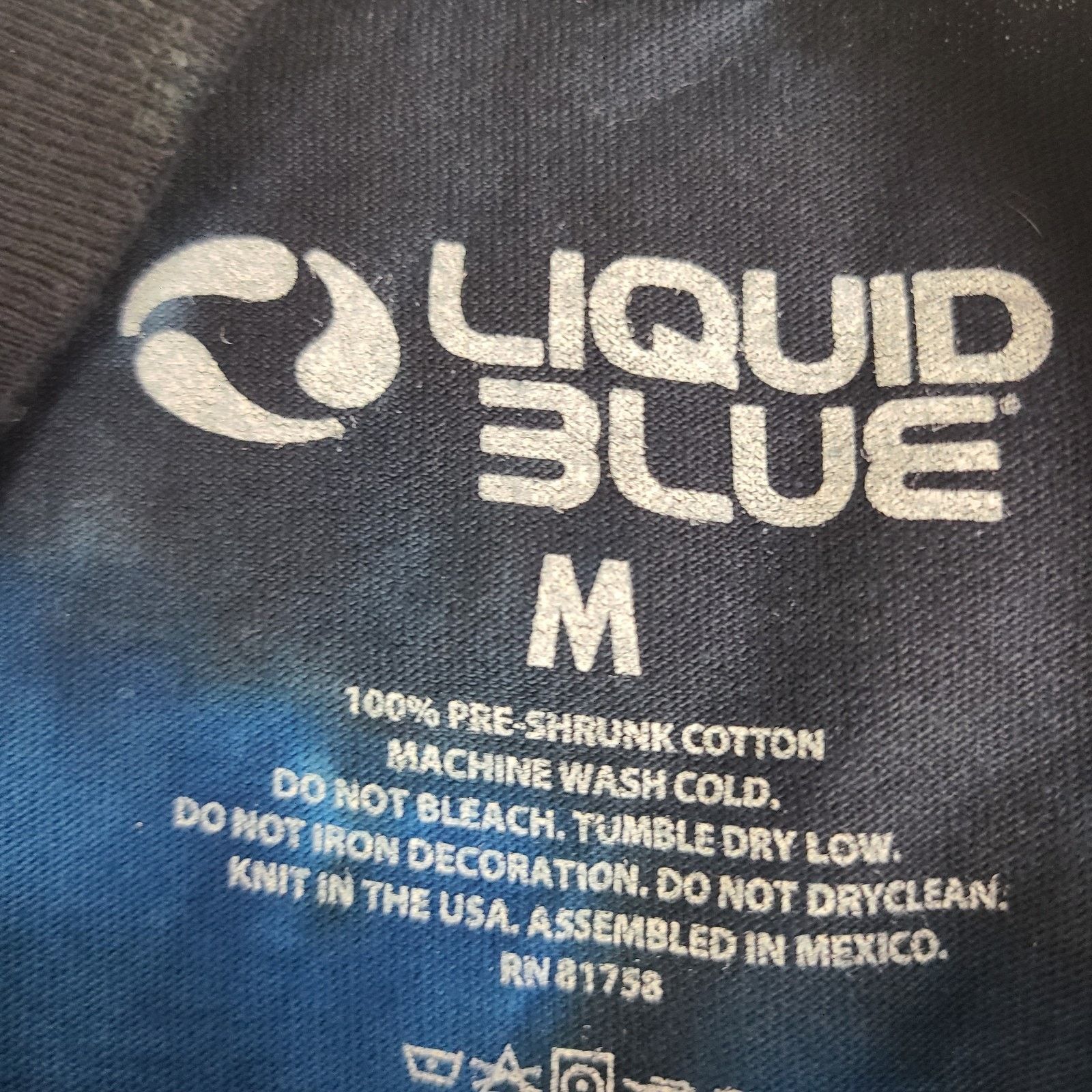 Liquid Blue Liquid Blue Grateful Dead 2018 Tye-Dye Shirt 6/9/76 medium Size US M / EU 48-50 / 2 - 3 Thumbnail