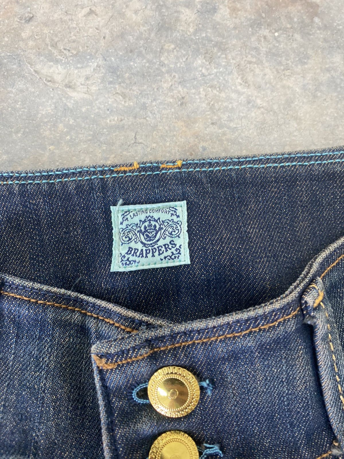Hysteric Glamour Sick☠️ Brappers Flare Jeans Lgb Punk Grunge 90s Size US 28 / EU 44 - 7 Thumbnail