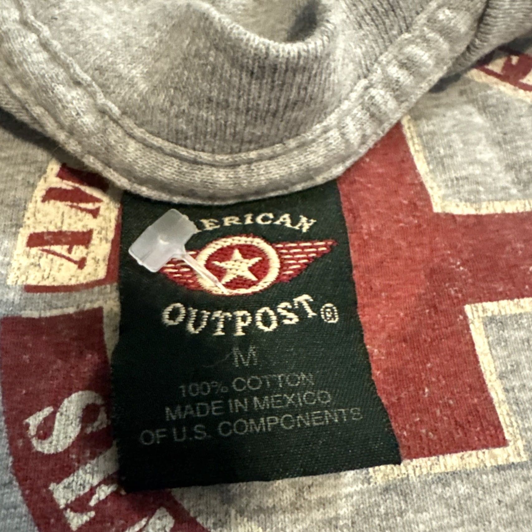 Vintage VINTAGE American Outpost T-Shirt Long Sleeve Mens M Grey 90s Y2K Search & Rescue Size US M / EU 48-50 / 2 - 3 Thumbnail