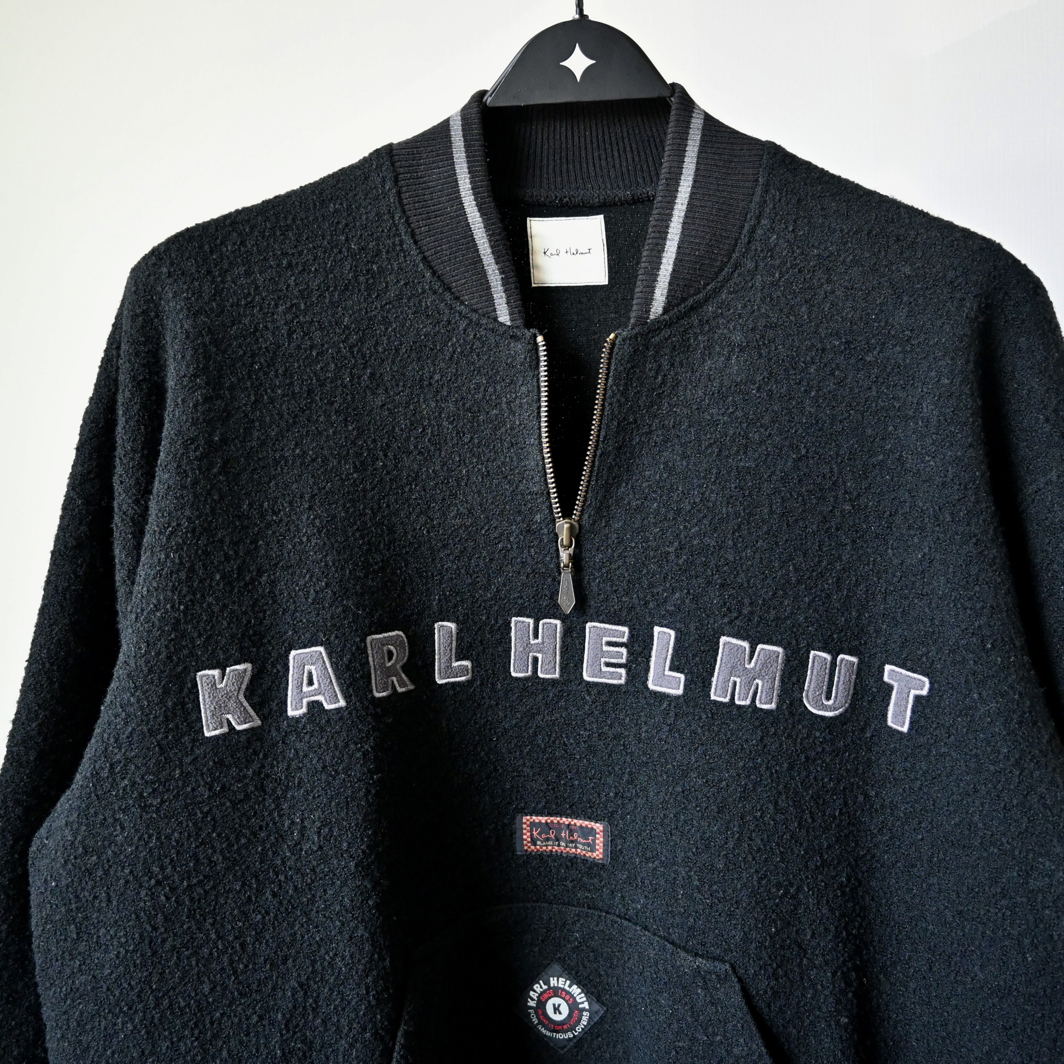Karl Helmut VTG Karl Helmt pile shell pullover bomber jkt, made in Japan Size US M / EU 48-50 / 2 - 5 Thumbnail