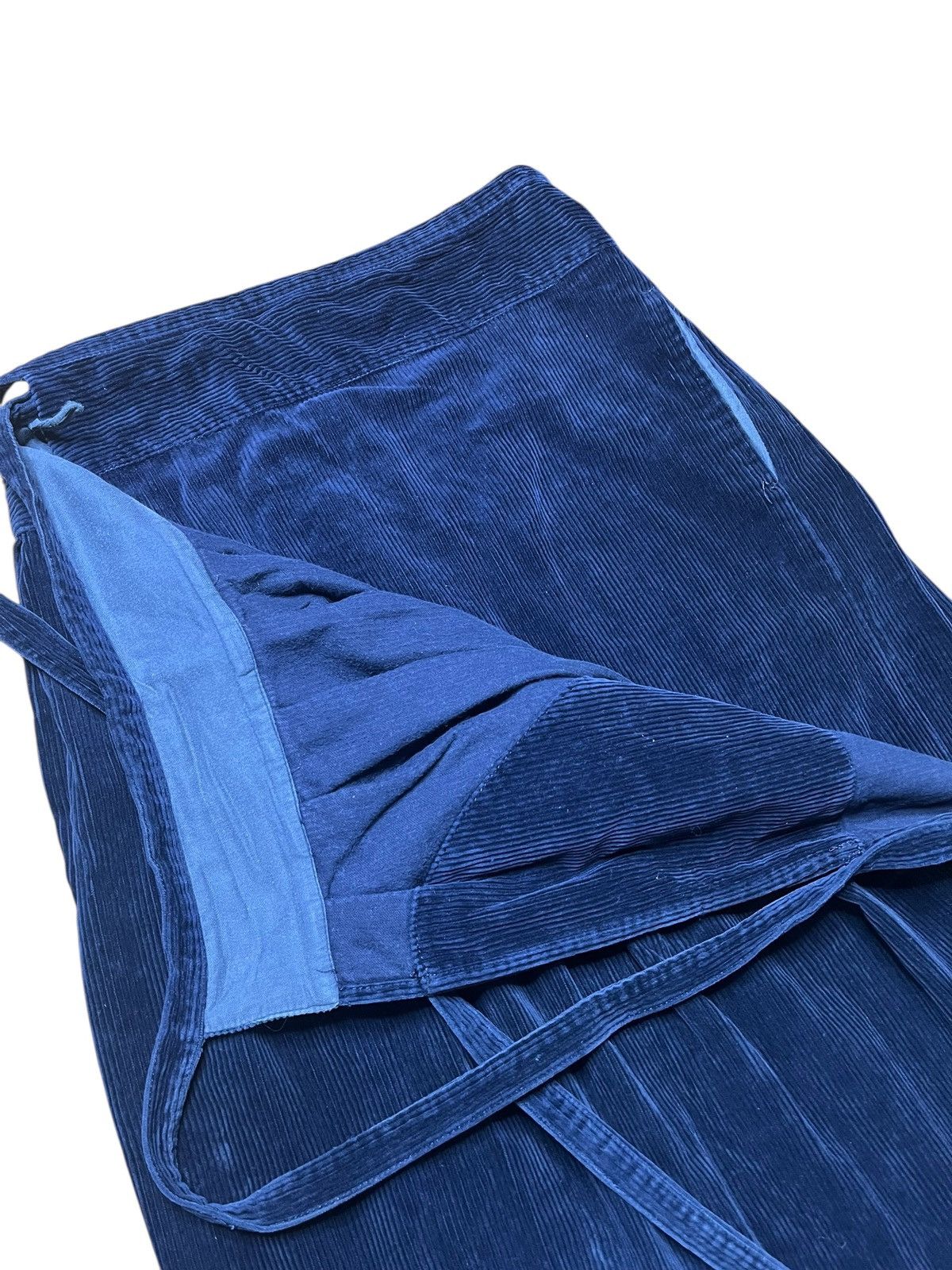 Comme des Garcons 90s Robe de Chambre Comme des Garçons pleated Corduroy Skir Size 27" / US 4 / IT 40 - 6 Thumbnail