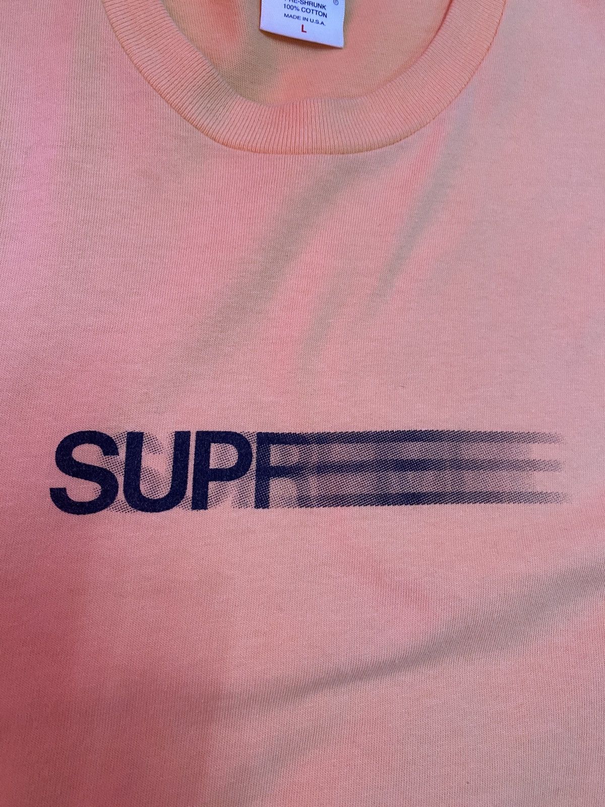Supreme Supreme Motion Logo Tee Size US L / EU 52-54 / 3 - 4 Thumbnail