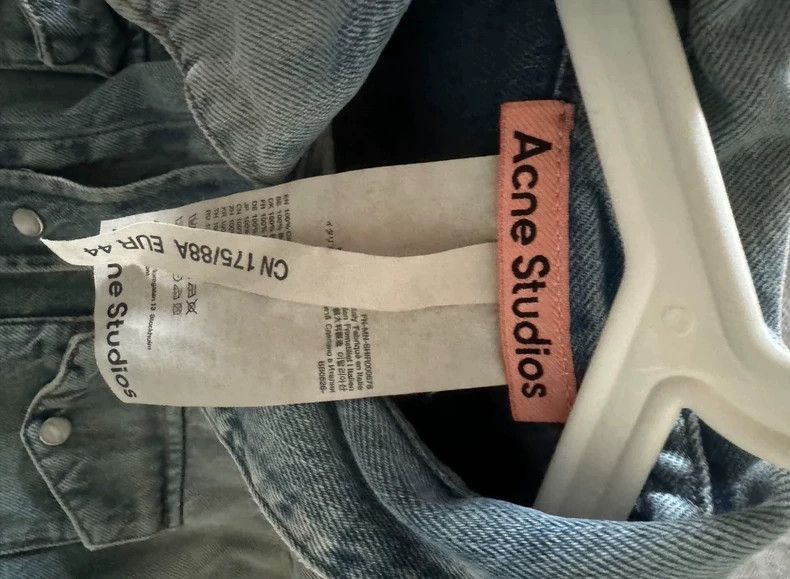 Acne Studios Acne Studios Acne Studios Denim shirt-2507 Size US L / EU 52-54 / 3 - 2 Thumbnail