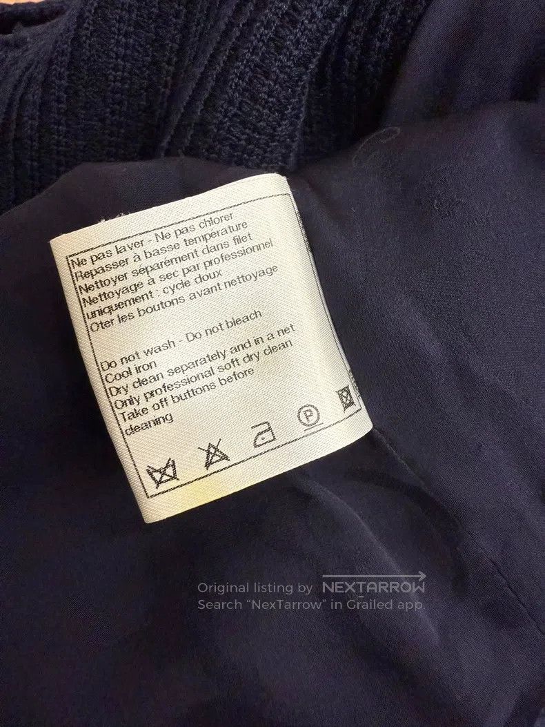Chanel Chanel Dark blue double-breasted jacket Size XS / US 0-2 / IT 36-38 - 7 Thumbnail