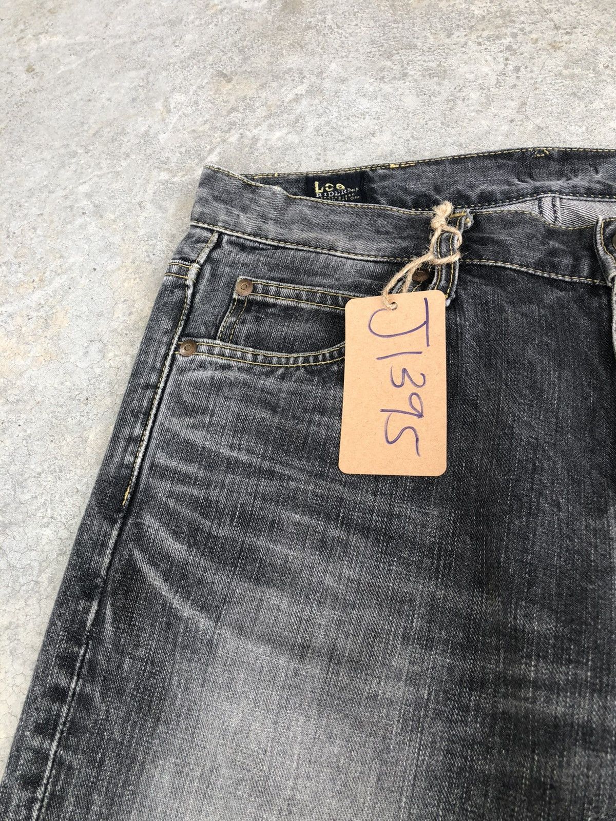 If Six Was Nine Lee Flared Jeans Bootcut Distressed Jeans Size US 33 - 14 Thumbnail
