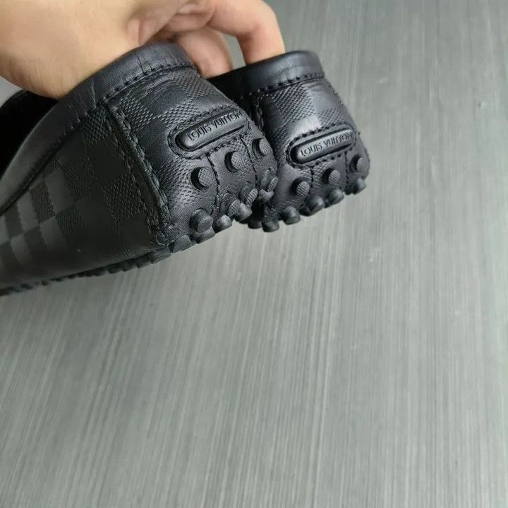 Louis Vuitton Louis Vuitton Black Moccasin Loafers -2508 Size US 8 / EU 41 - 6 Thumbnail