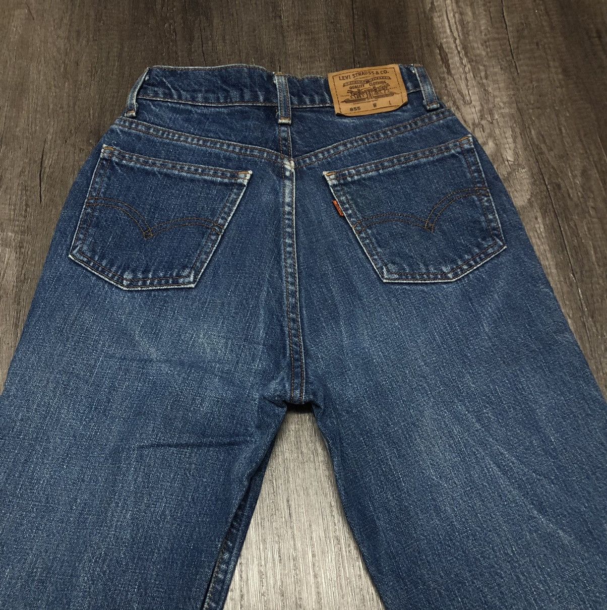 Levi's Vintage Clothing Vintage Levis 855 Orange Tag Japan Size 27" / US 4 / IT 40 - 18 Thumbnail
