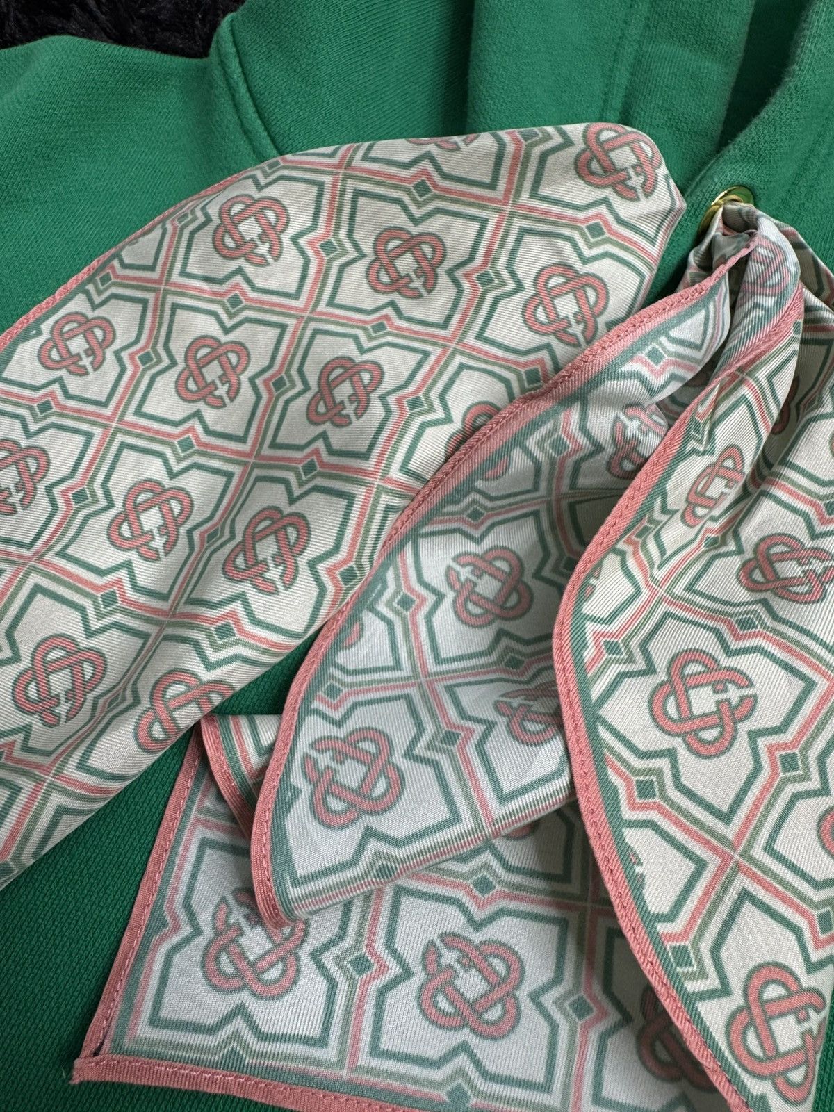 Casablanca Casablanca Foulard Hoodie Size US L / EU 52-54 / 3 - 3 Thumbnail