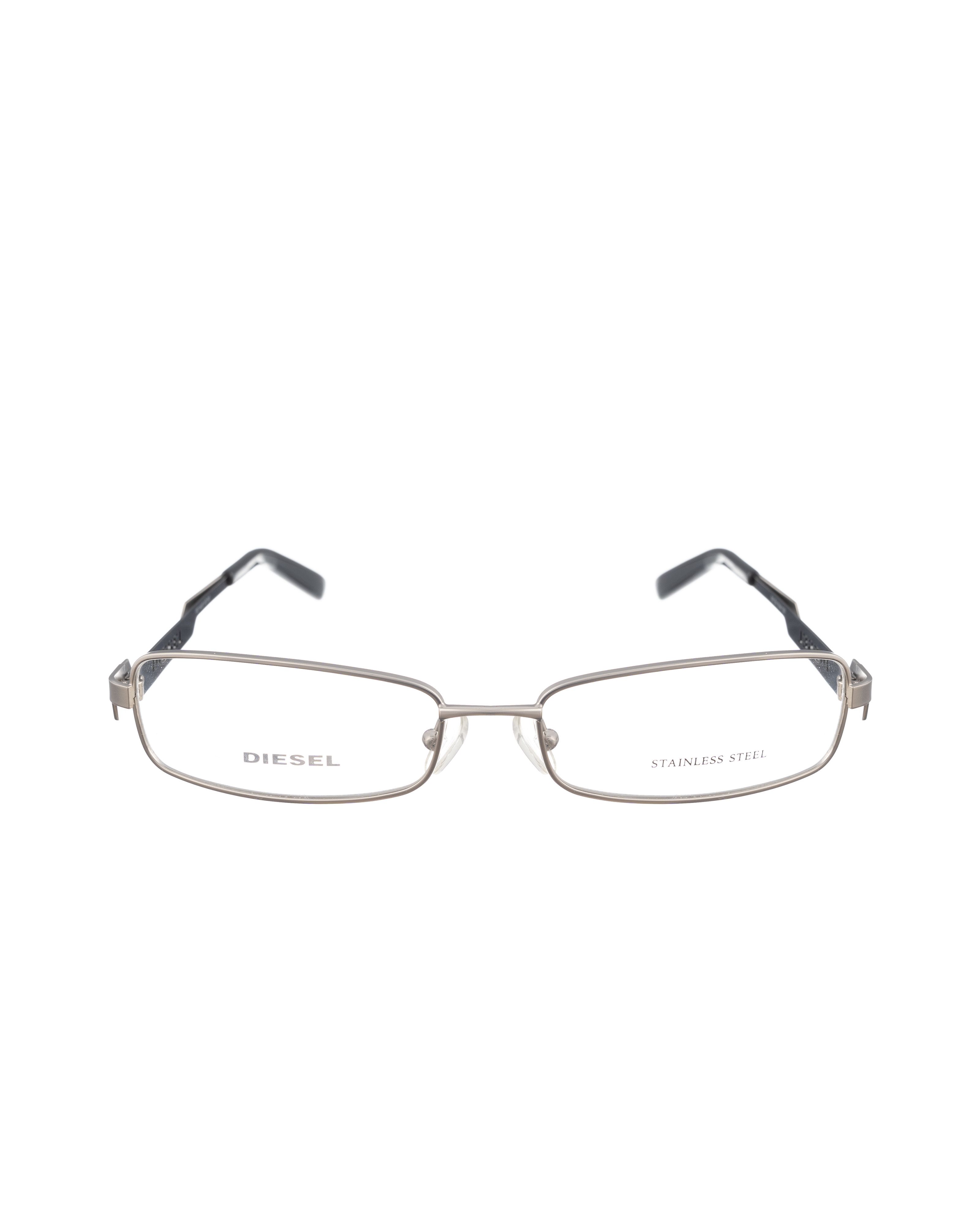 Diesel Diesel 00s Silver and Black Glasses with Cut Out Logo Size ONE SIZE - 2 Thumbnail