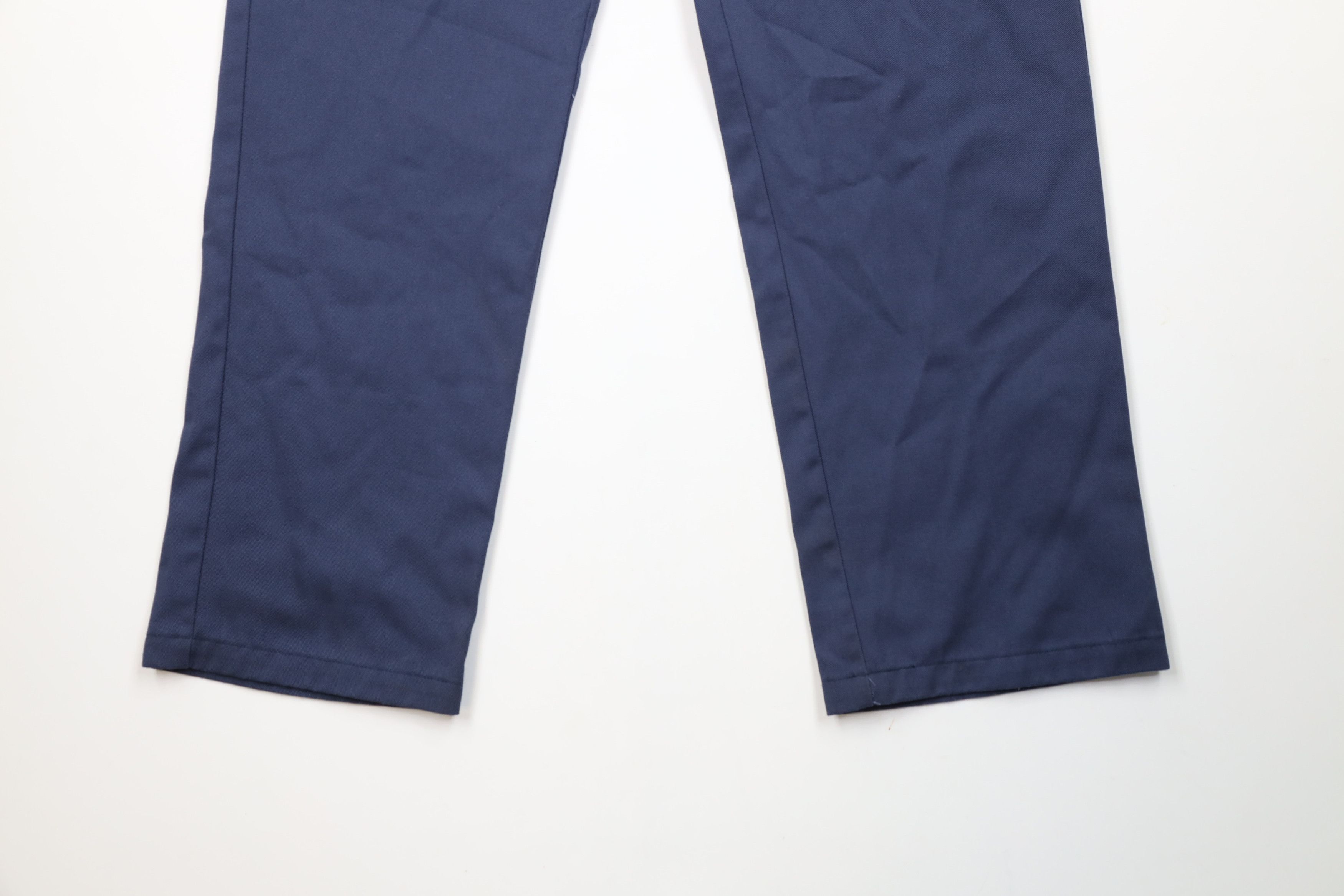 Dickies × Vintage Vintage Y2K Dickies Spell Out Workwear Wide Leg Pants Blue Size US 38 / EU 54 - 4 Thumbnail