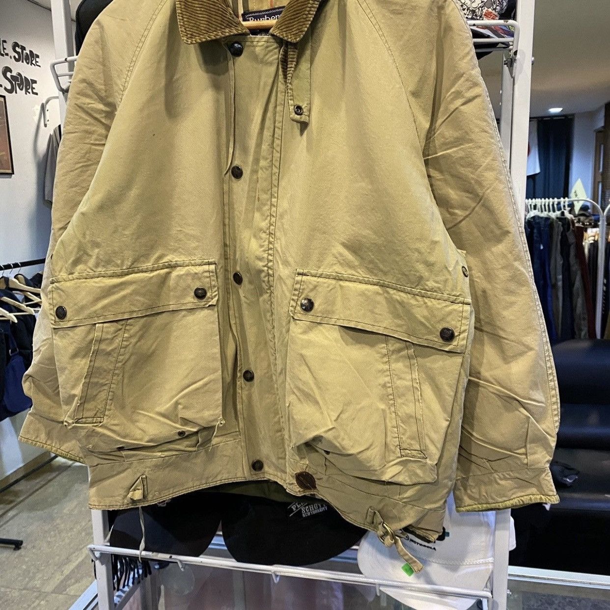 Burberry Burberry Plaid Corduroy Hunting Jacket Size US M / EU 48-50 / 2 - 5 Thumbnail