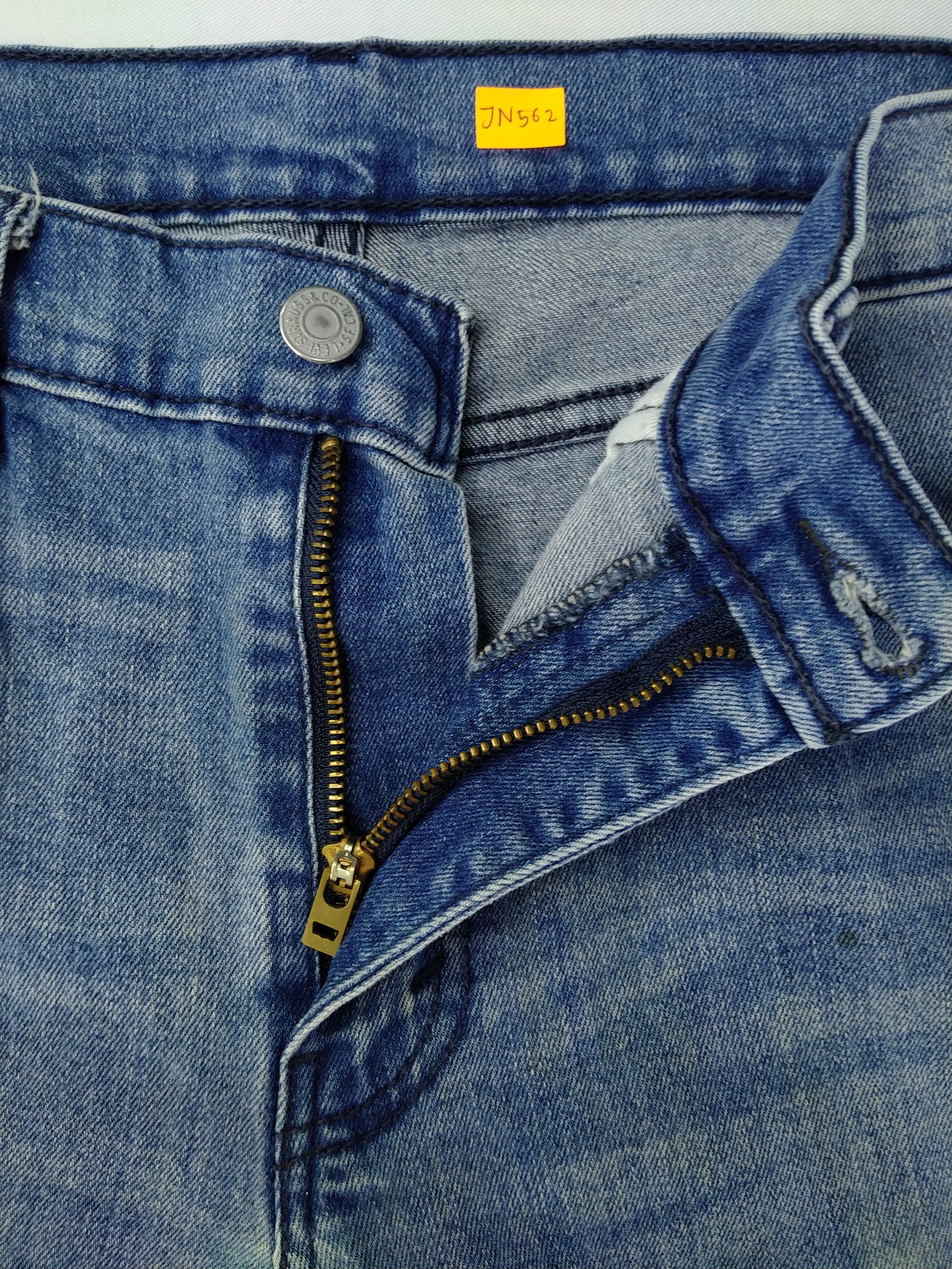 Levi's Blue Distressed Levi's 514 Denim 34 x 31 -JN562 Size US 34 / EU 50 - 6 Thumbnail