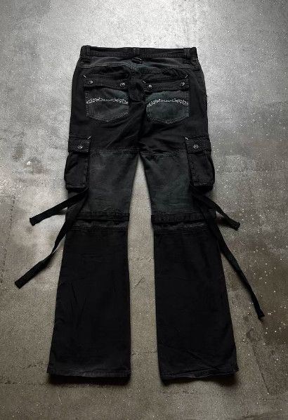 Other MIDAS Early Chain-Strap Patchwork Cargo Pants Size US 40 / EU 56 - 2 Thumbnail