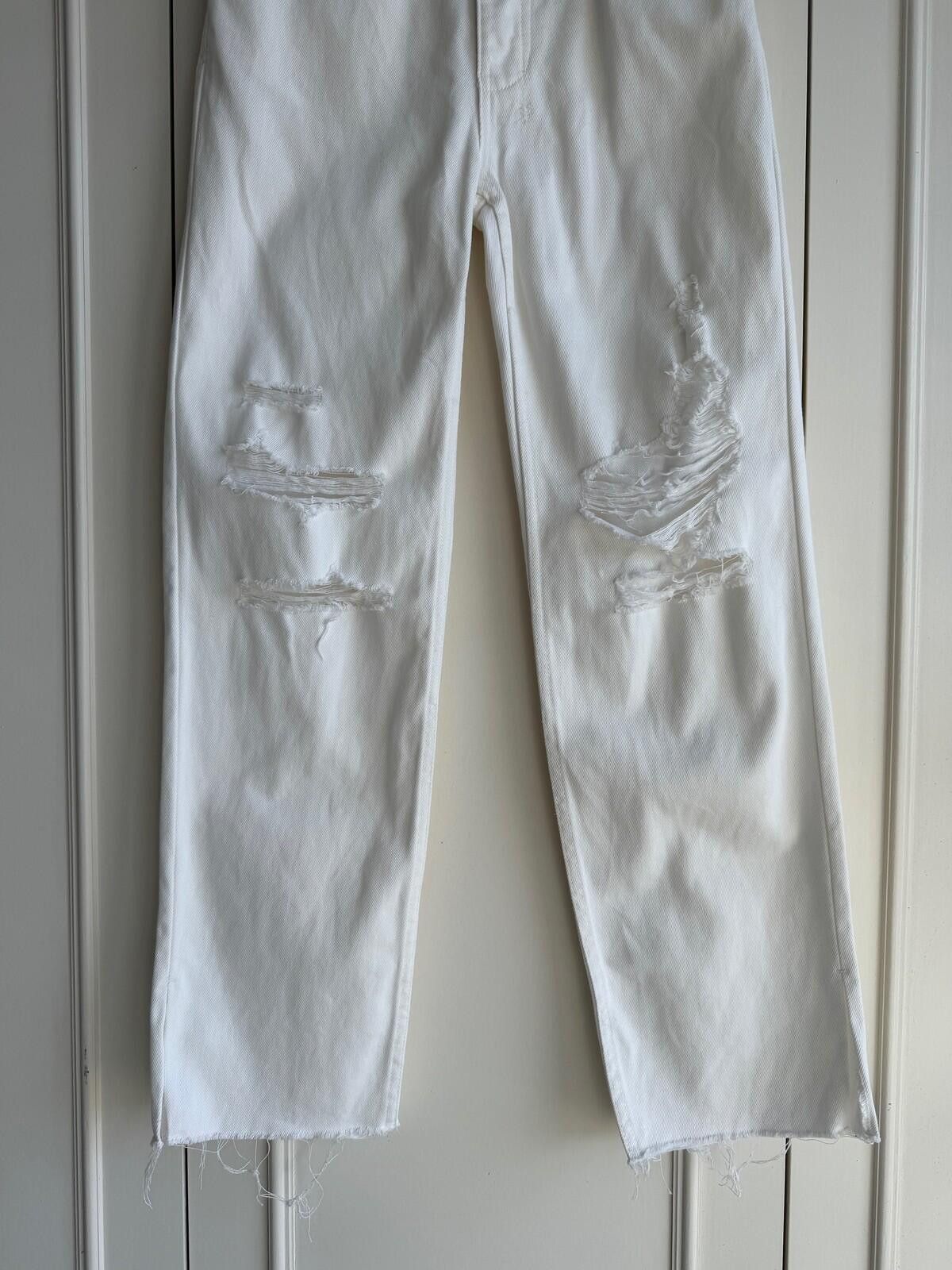 Ksubi new ksubi womens denim jeans brooklyn blanc sliced white 25 Size 25" / US 0 / IT 36 - 4 Thumbnail
