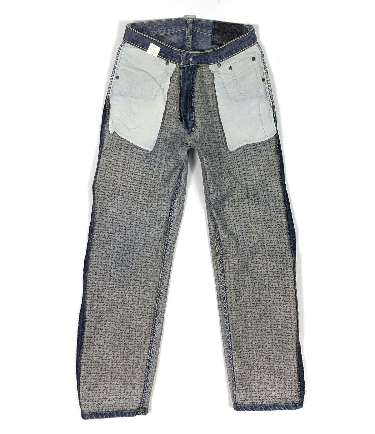Kaws RARE🔥2007 LEVIS X KAWS X ORIGINAL FAKE LOT 502 JEANS Size US 28 / EU 44 - 4 Thumbnail