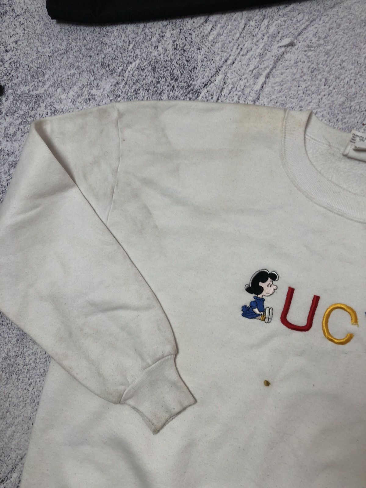Vintage Very rare sweater Peanuts by disign retro 1980s Size US M / EU 48-50 / 2 - 6 Thumbnail