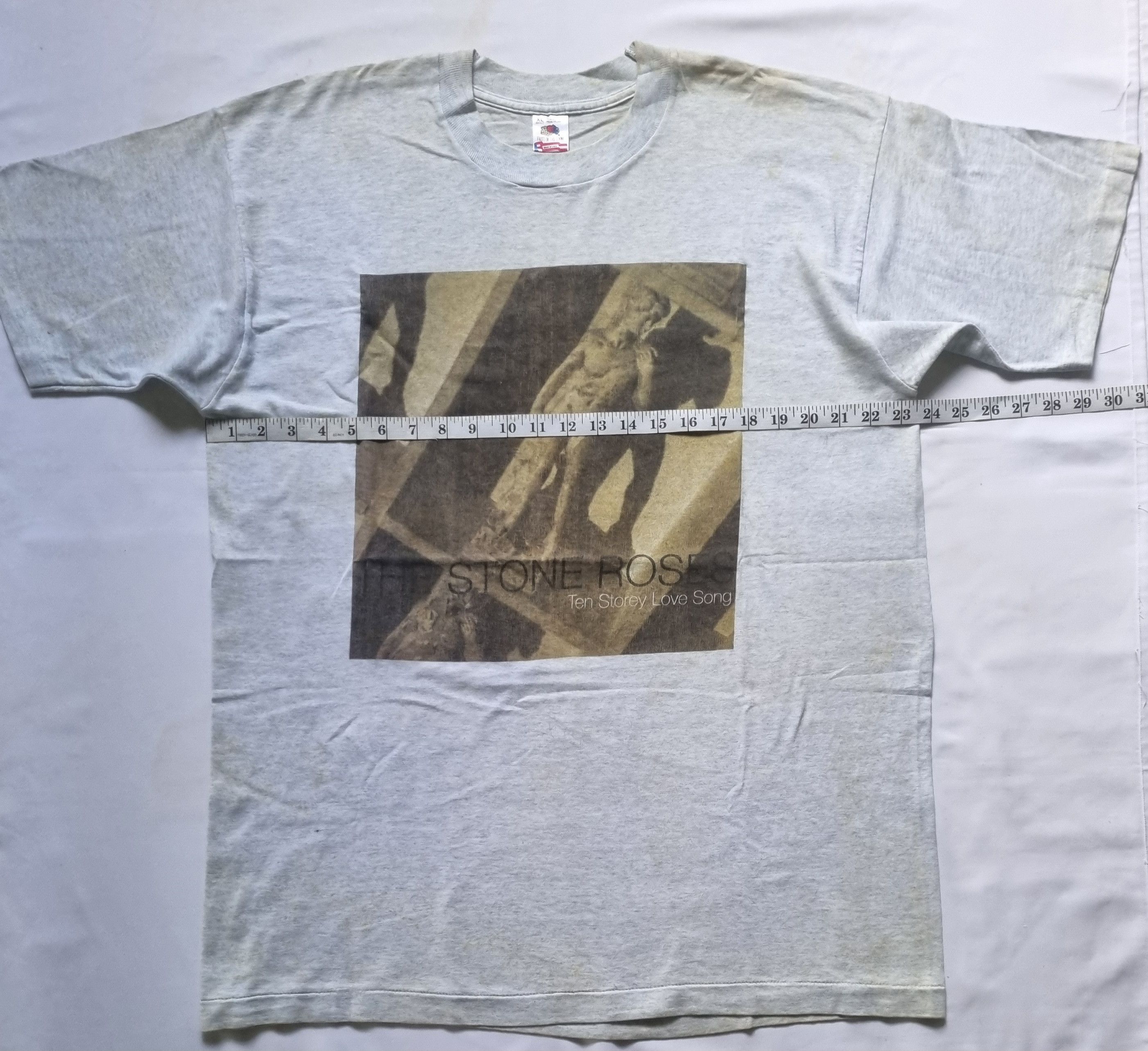 Band Tees × Vintage Vintage The Stone Roses Ten Storey Love Song T shirt Size US XL / EU 56 / 4 - 3 Thumbnail