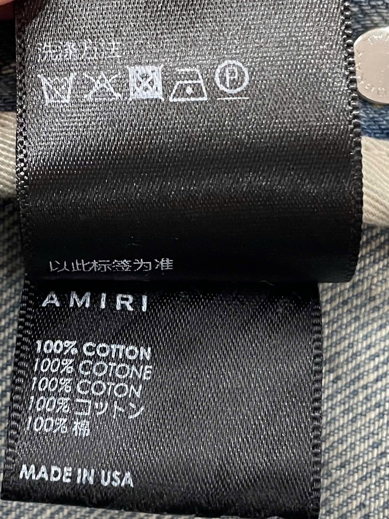 Amiri | Amiri Flare Jeans Flannel Patch Size US 29 - 8 Thumbnail