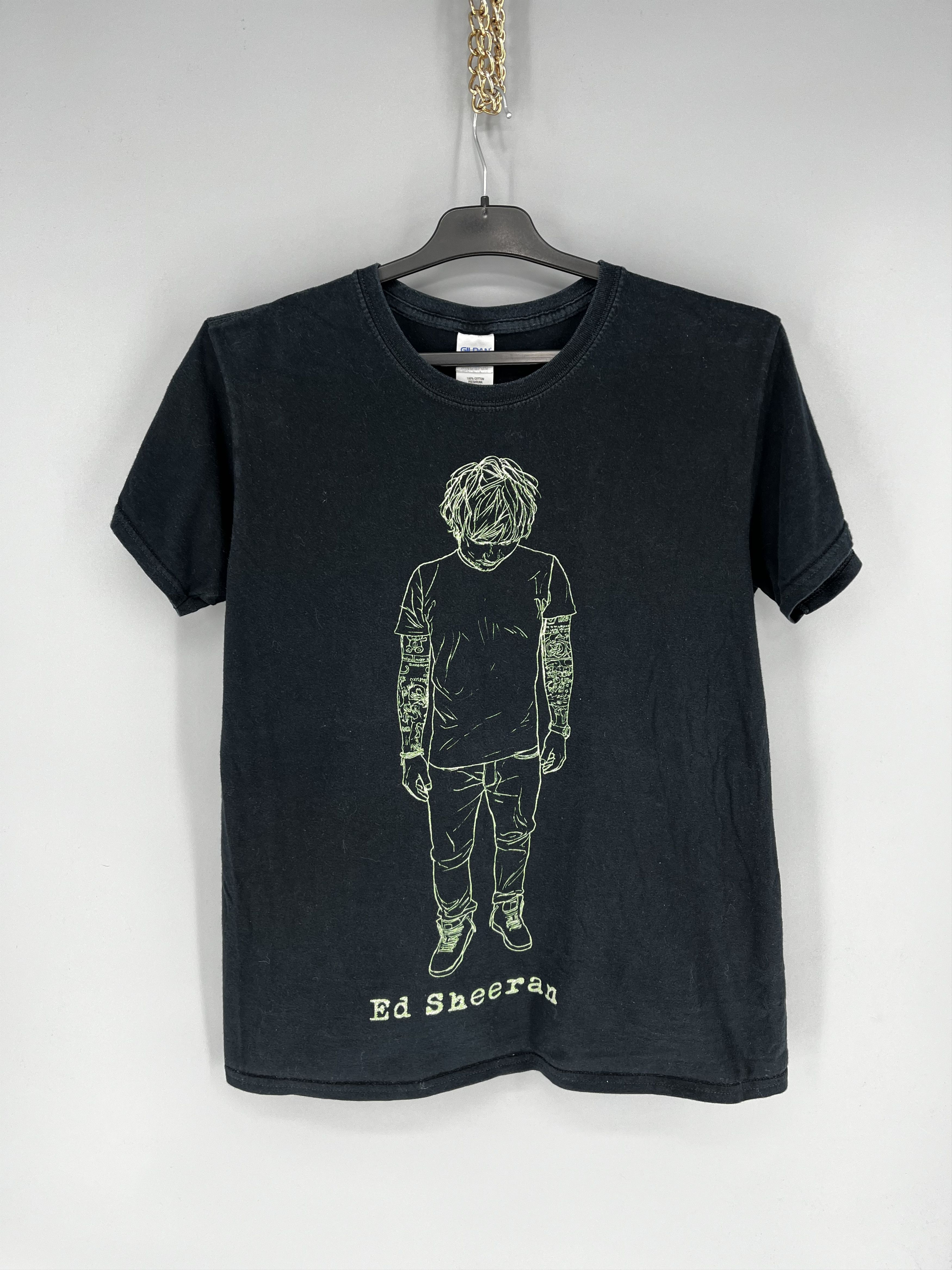 Band Tees Ed Sheeran Tour X T-Shirt Double Sided Size M Black Size US M / EU 48-50 / 2 - 6 Thumbnail