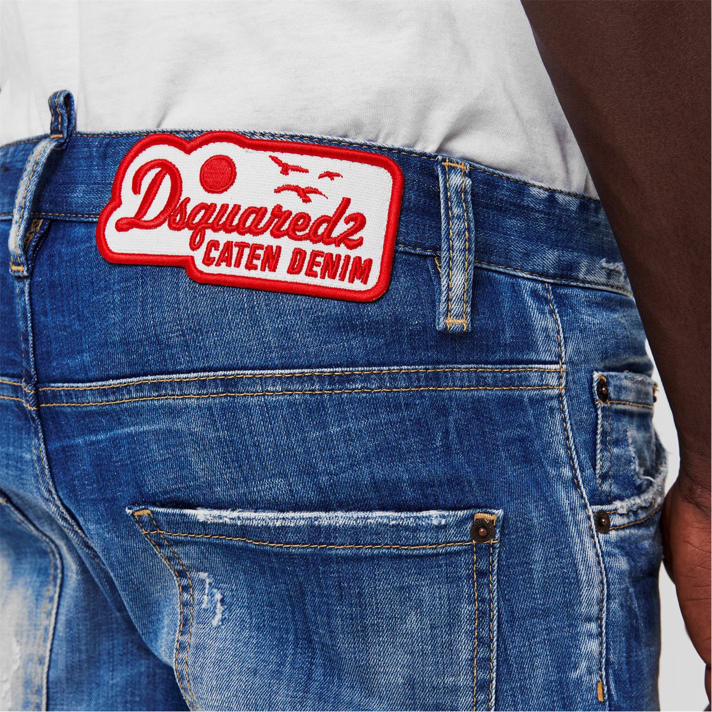 Dsquared2 o1g2r1mq0426 5 Pocket Jeans in Blue Size US 32 / EU 48 - 5 Thumbnail