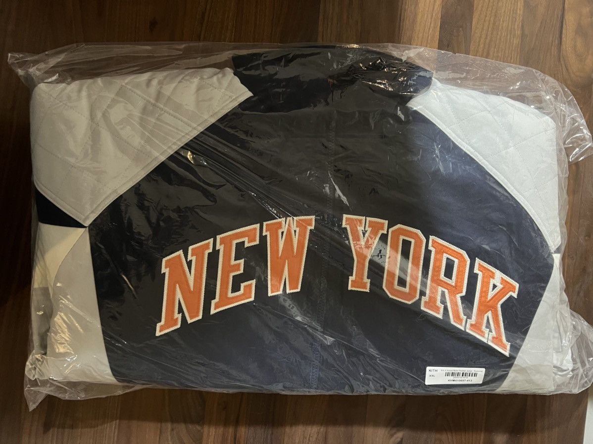 Kith Kith for the NY Knicks Nylon Padded Jacket Nocturnal XXL Size US XXL / EU 58 / 5 - 8 Thumbnail