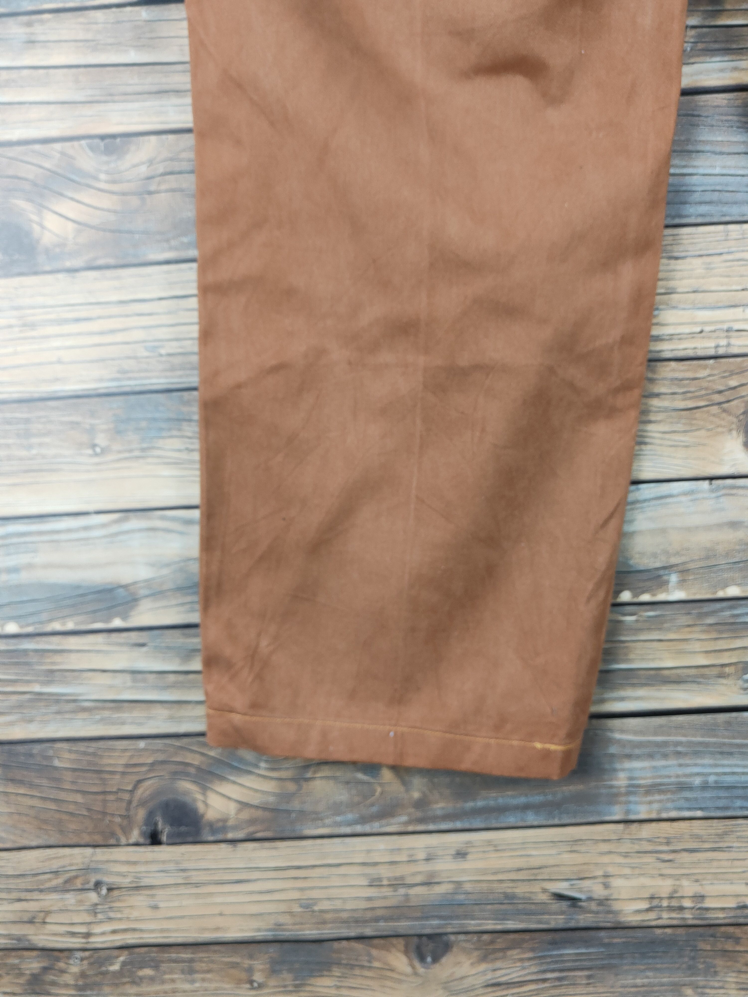 Japanese Brand Muteki Dark Orange Multipocket Tactical Cargo Pants #W1803 Size US 32 / EU 48 - 9 Thumbnail