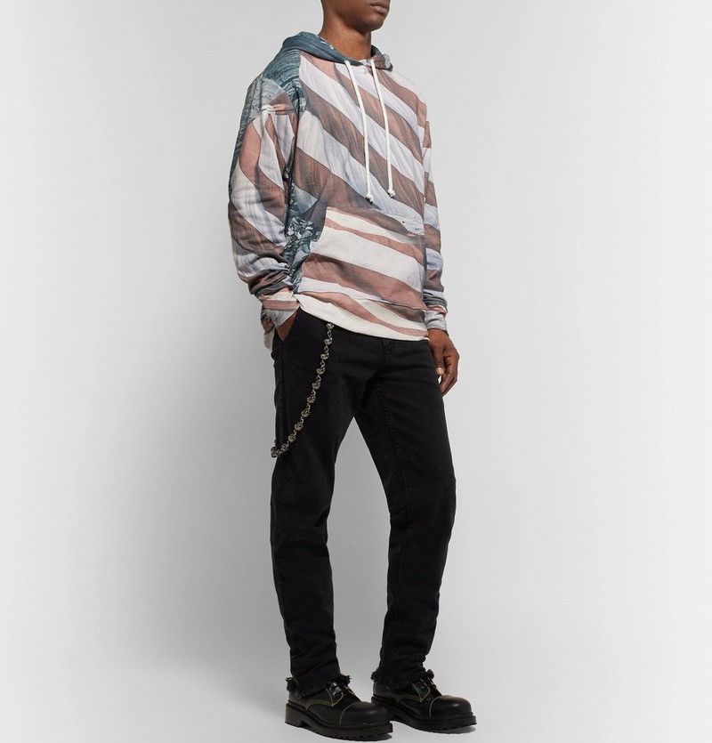 424 424 Detroit Printed Loopback Cotton Jersey Hoodie Size US XS / EU 42 / 0 - 4 Thumbnail