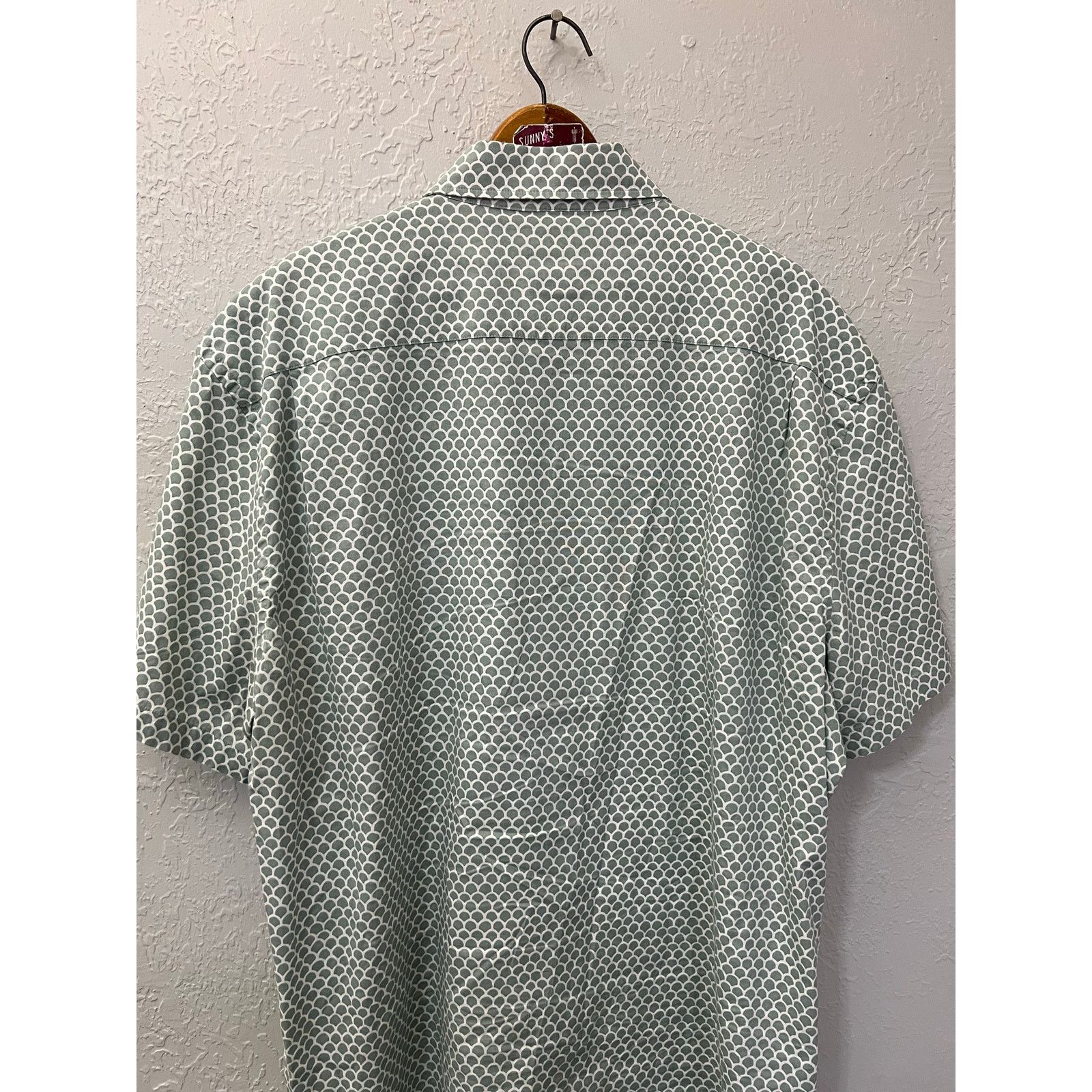 Faherty Faherty Brand Organic Cotton Button Up Shirt Mens XXL Green Size US XXL / EU 58 / 5 - 5 Thumbnail