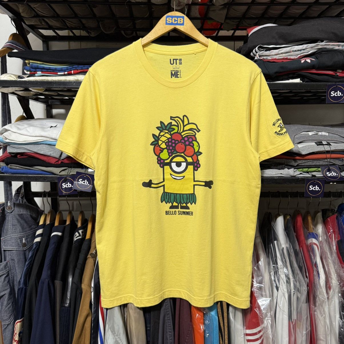 Uniqlo Uniqlo despicable minion made tshirt Size US M / EU 48-50 / 2 - 1 Thumbnail