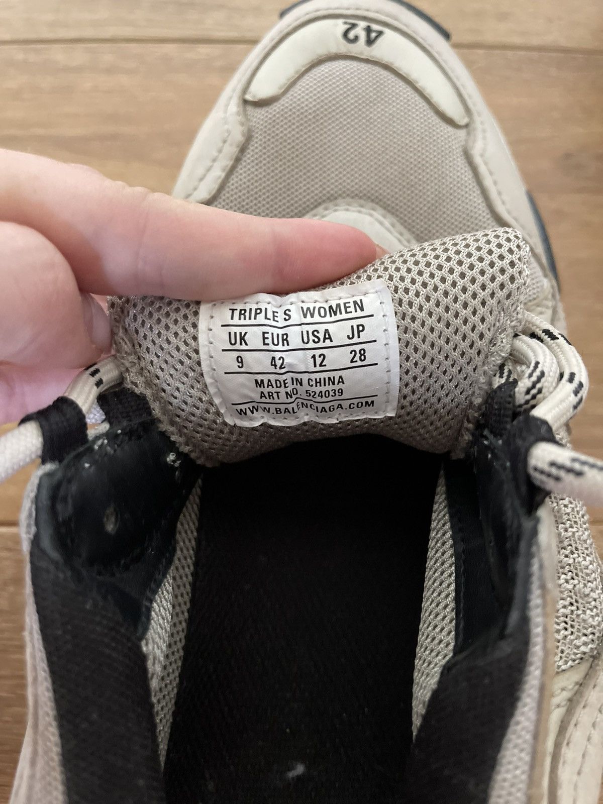 Balenciaga Balenciaga Triple S Size US 12 / IT 42 - 6 Thumbnail