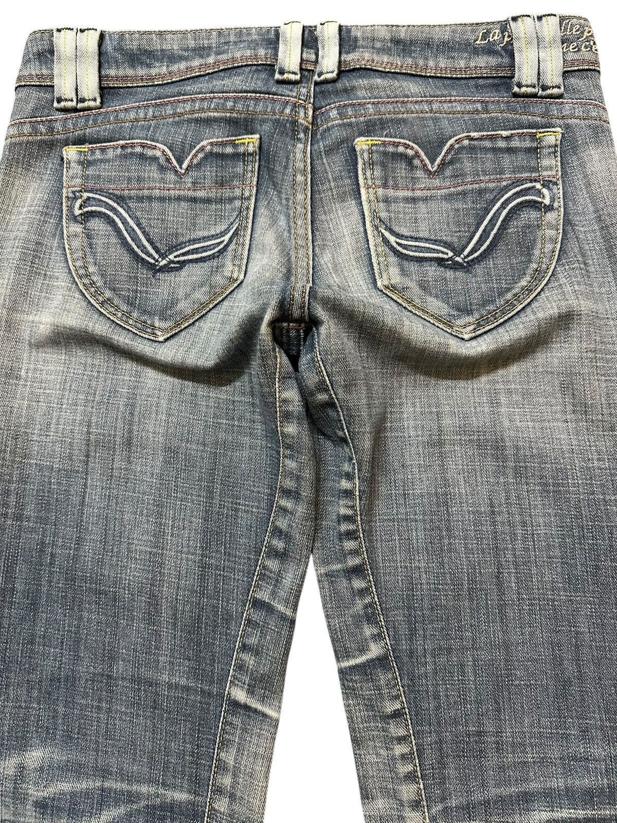 Edwin Vintage Japan Edwin Blue Faded Wash Style Flared Jeans Size US 30 / EU 46 - 5 Thumbnail