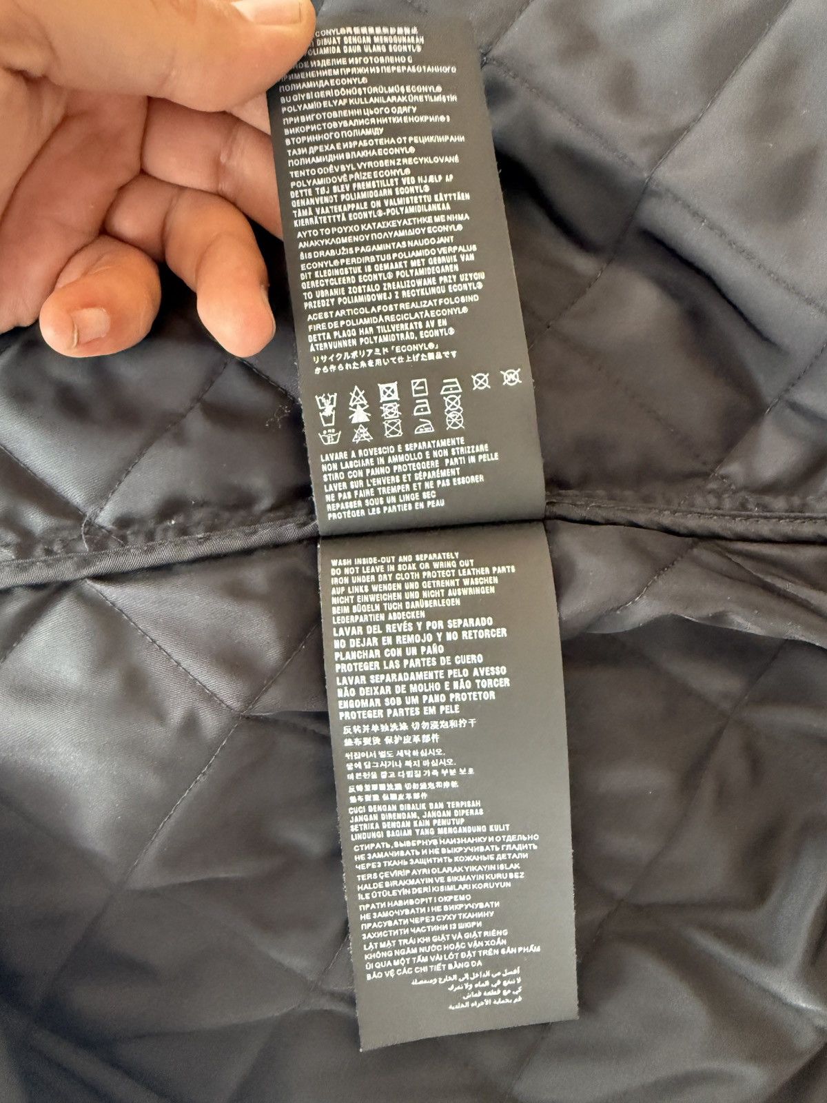 Prada Prada Re-Nylon Quilted Jacket Black RARE SIZE XXL Size US XXL / EU 58 / 5 - 9 Thumbnail