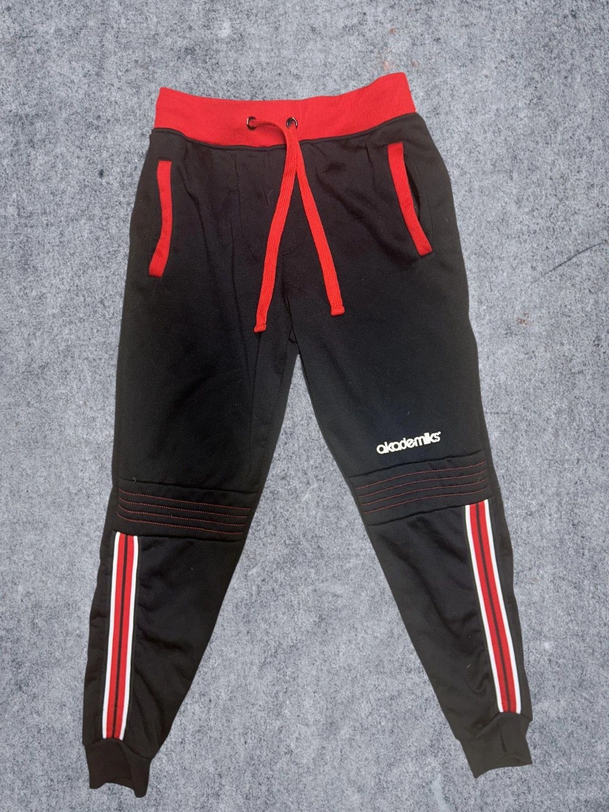 Akademiks Akademiks Sweatpants Trackpants Y2K Hip Hop Mens Large Black Size US 26 / EU 42 - 1 Thumbnail