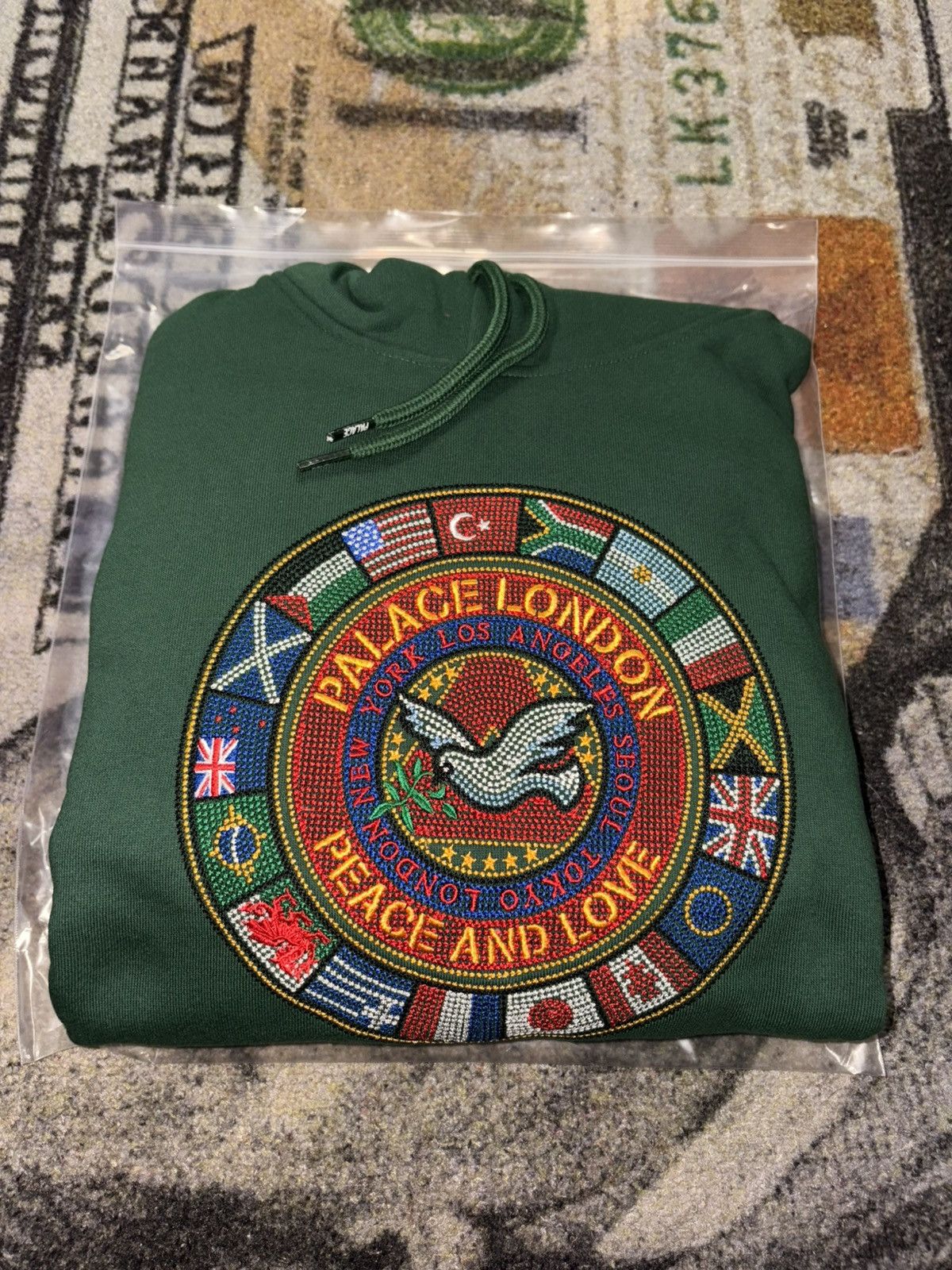 Palace Nations Hood Beaded Hoodie