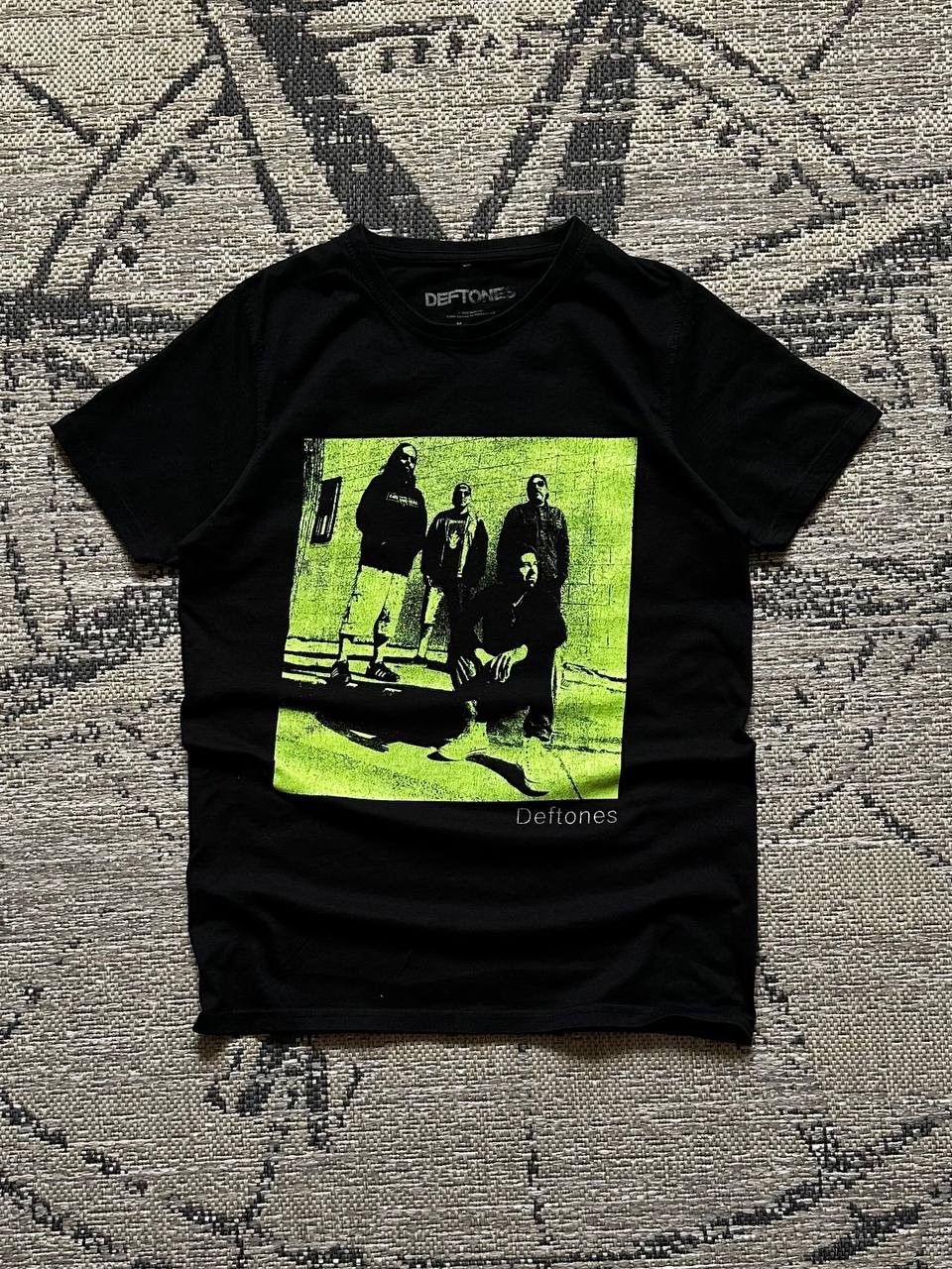 Band Tees DEFTONES Green Photo Around The Fur T Shirt Size US M / EU 48-50 / 2 - 2 Thumbnail