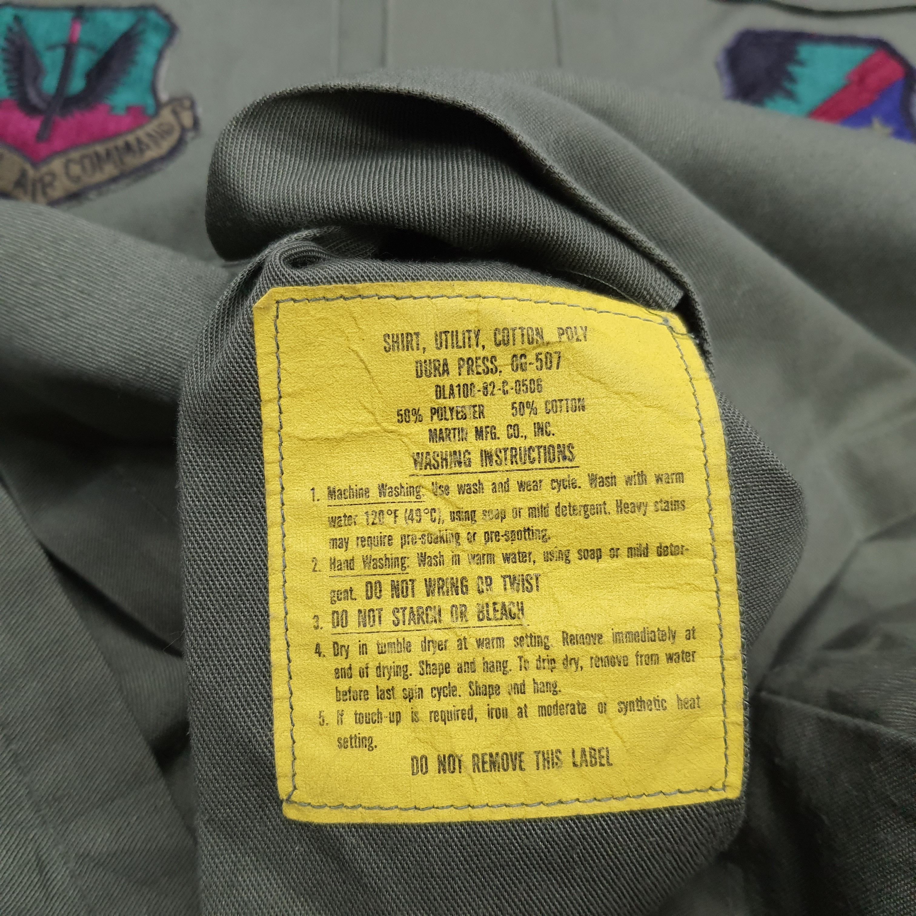 Vintage Vintage U.S Air Force Long Sleeve Shirt Size US M / EU 48-50 / 2 - 7 Thumbnail